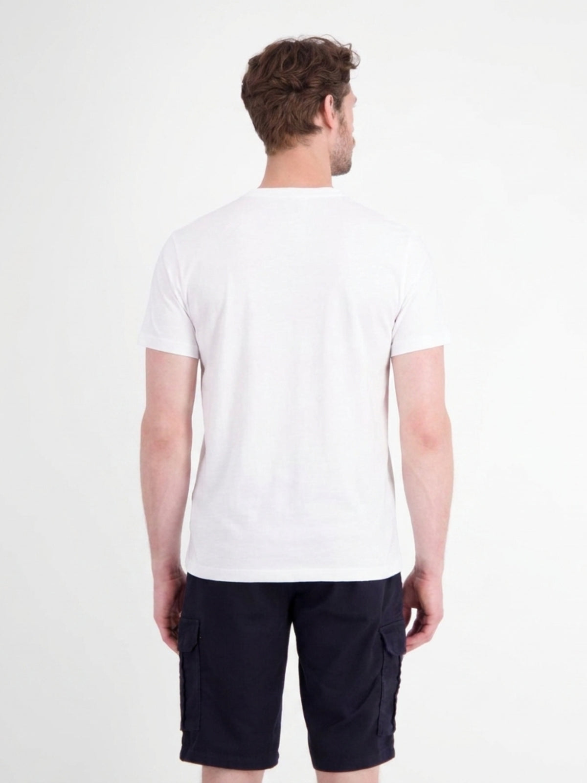 Sportliches T-Shirt mit Surfer-Motiv-Print, reine Baumwolle
