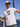 Sportliches T-Shirt mit Surfer-Motiv-Print, reine Baumwolle - T-Shirt Rundhals