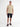Cotton-linen blend T-shirt with a modern two-tone look