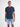 Cotton-linen blend T-shirt with a modern two-tone look
