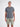 T-Shirt mit sportlichem V-Ausschnitt aus reiner Baumwolle