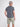 T-Shirt mit sportlichem V-Ausschnitt aus reiner Baumwolle