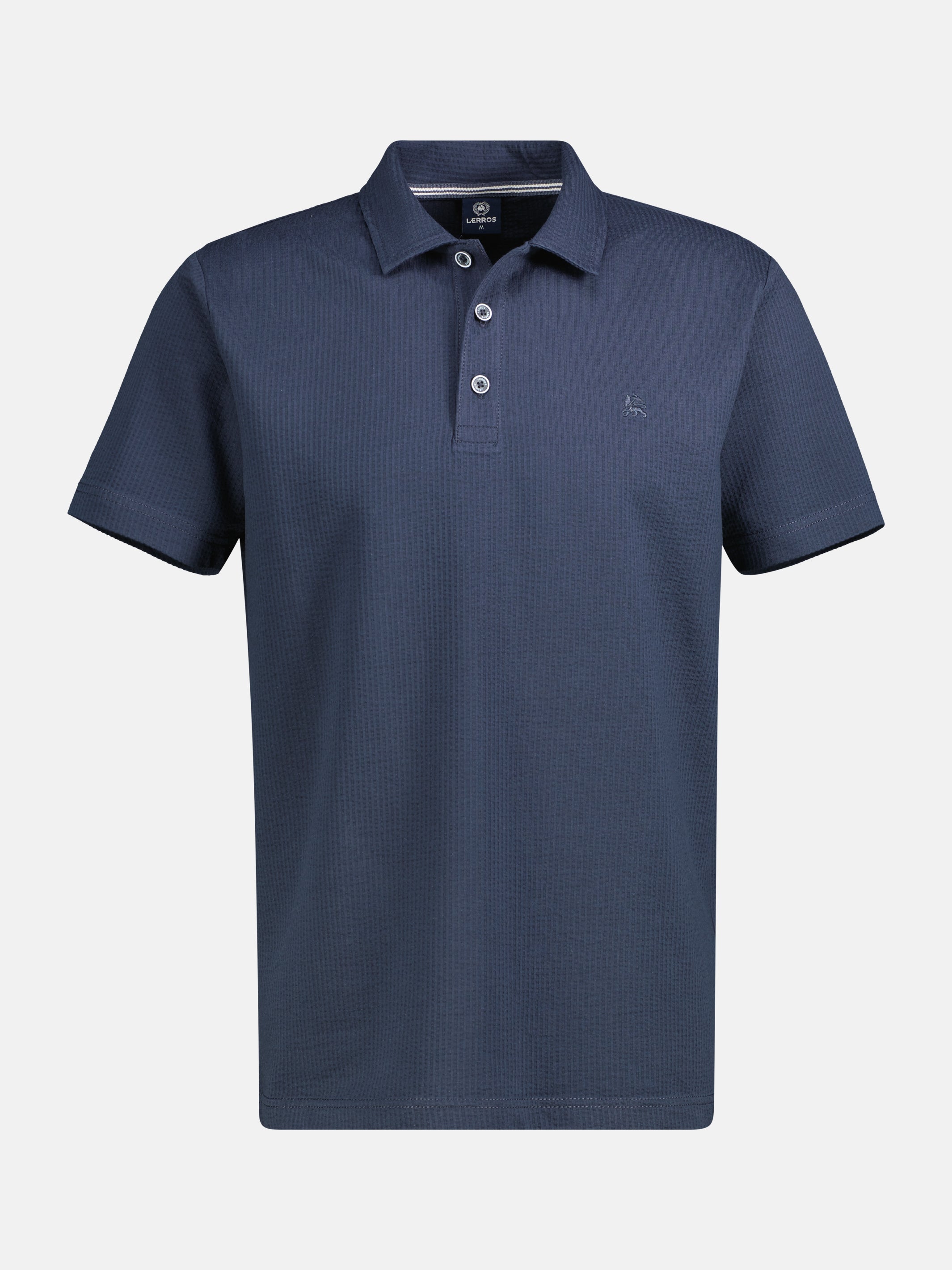Poloshirt in weicher Seersucker-Qualität - Polo Shirt Kurzarm