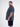 Printed polo shirt with flat-knit collar, plus sizes