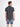 Poloshirt mit rautenförmigem Jaquard-Muster in 2-Tone-Optik - Polo Shirt Kurzarm