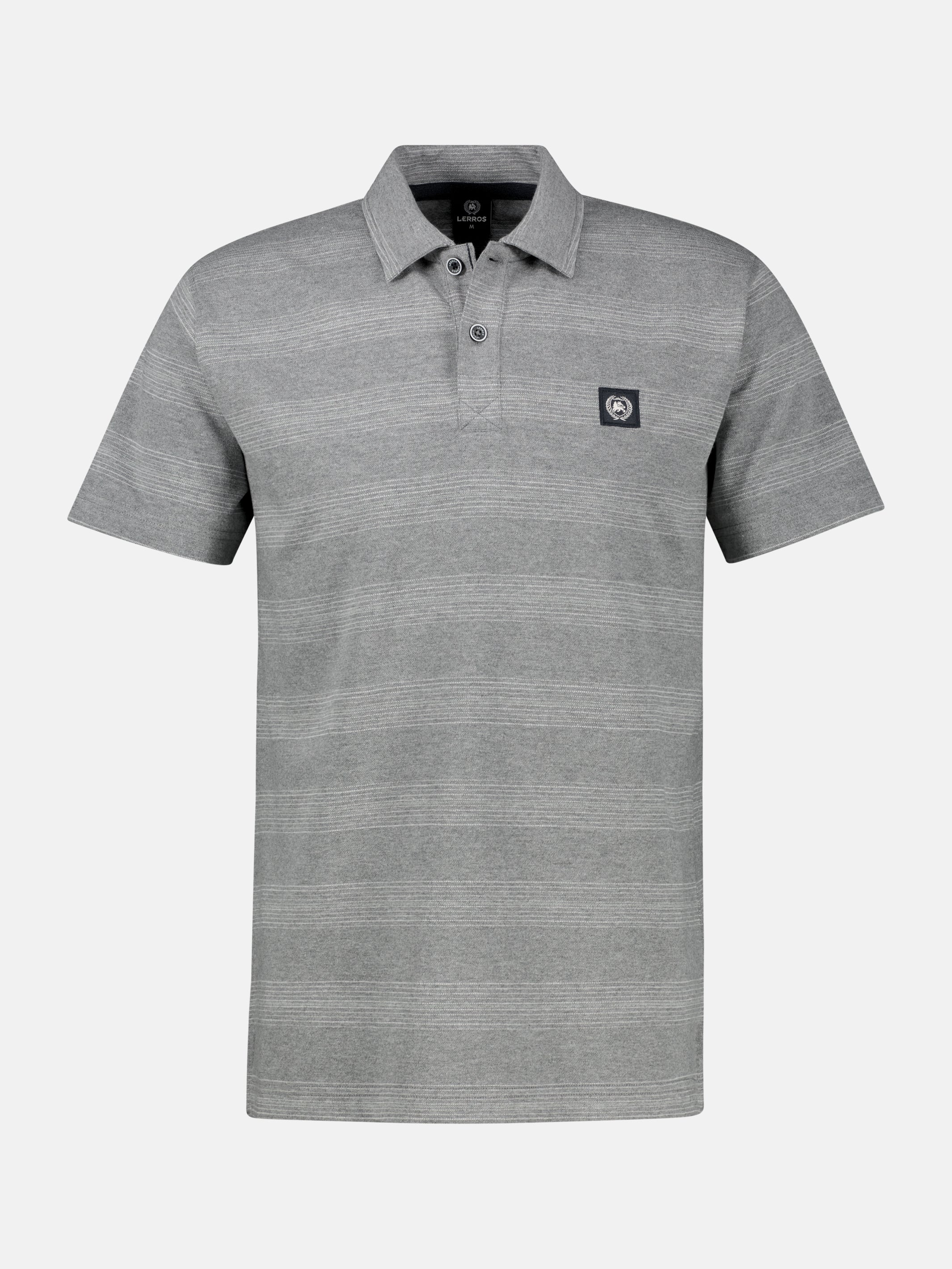 Poloshirt in feiner Piquéqualität mit frischer Streifenoptik - Polo Shirt Kurzarm