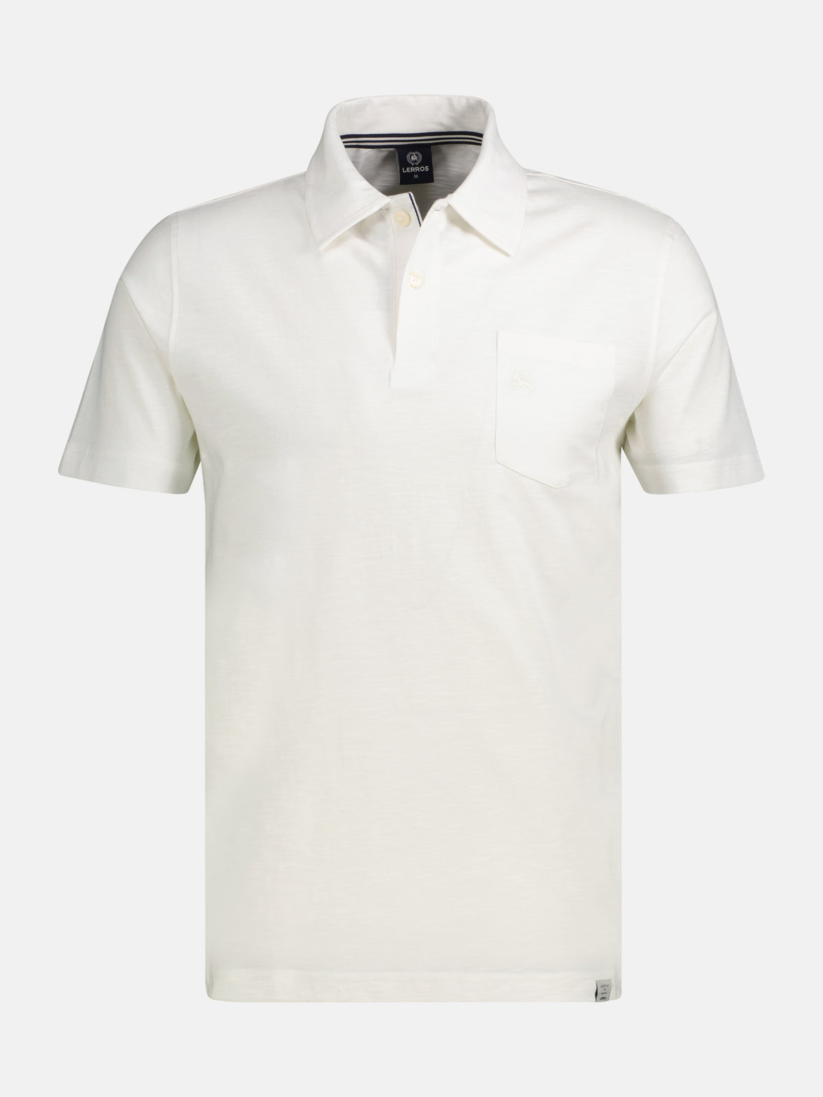 Polo in Jersey-Qualität mit Brusttasche aus reiner Baumwolle