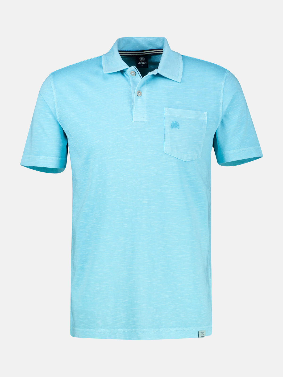Polo in Jersey-Qualität mit Brusttasche aus reiner Baumwolle - Polo Shirt Kurzarm