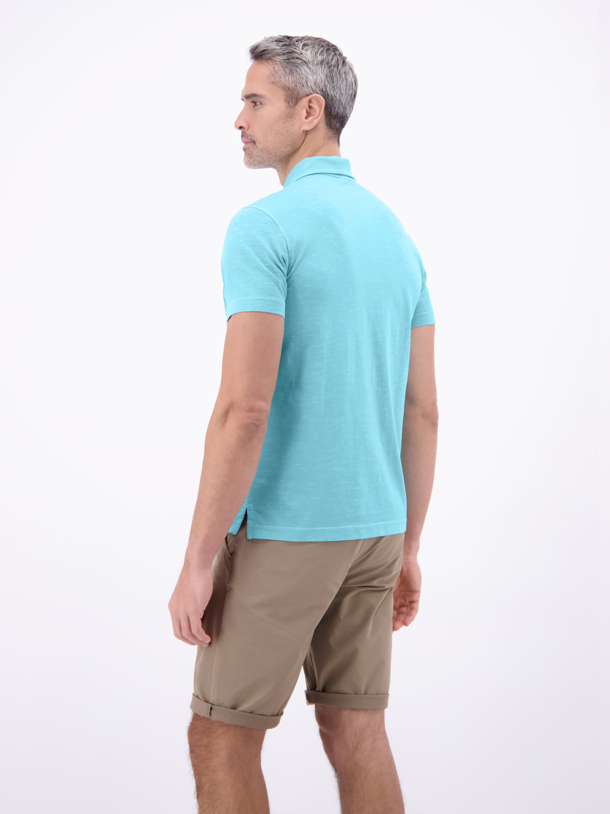 Polo in Jersey-Qualität mit Brusttasche aus reiner Baumwolle - Polo Shirt Kurzarm