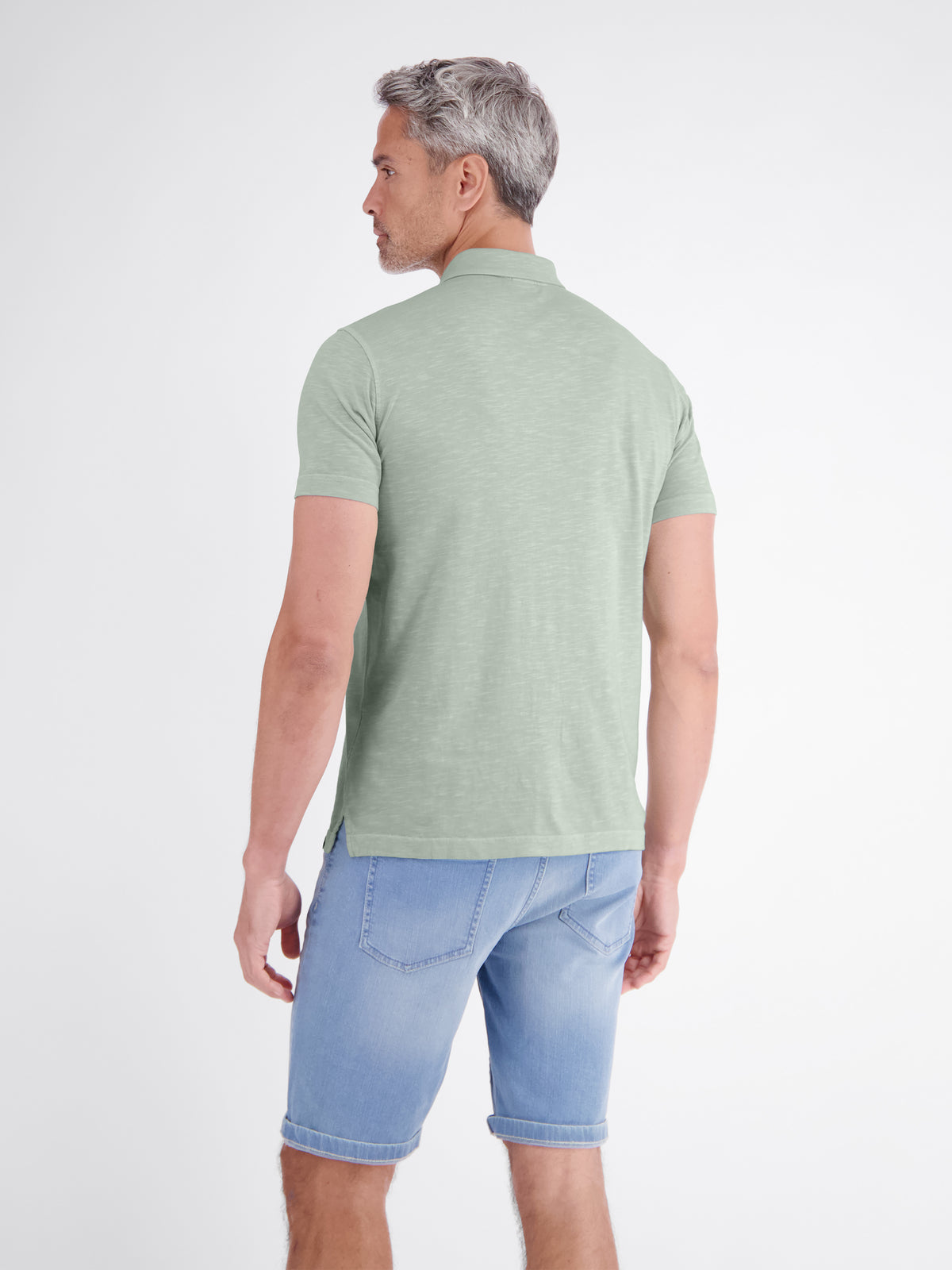 Polo in Jersey-Qualität mit Brusttasche aus reiner Baumwolle