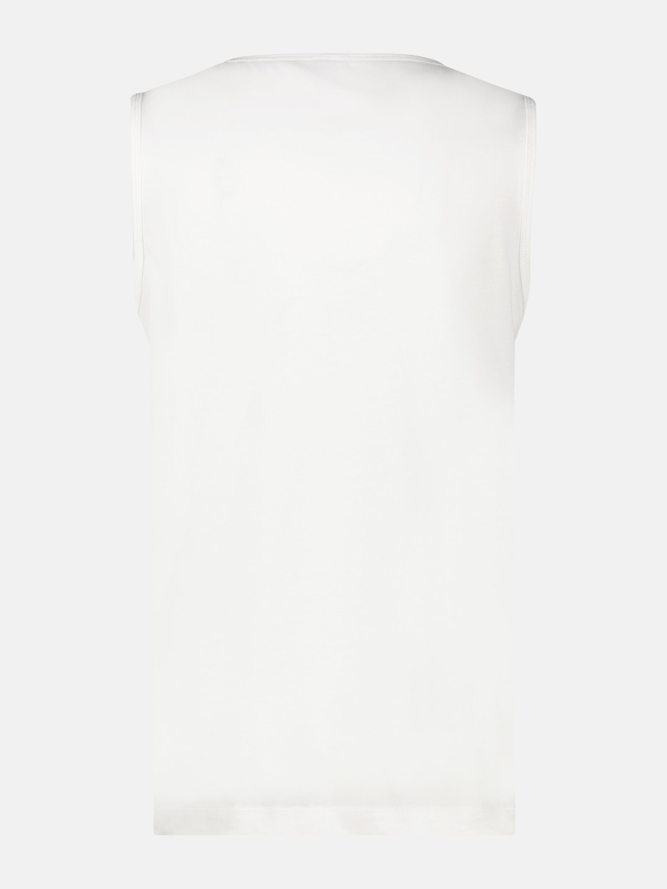 Sportliches Baumwoll-Tanktop mit O-Neck, große Größen - Tank Top