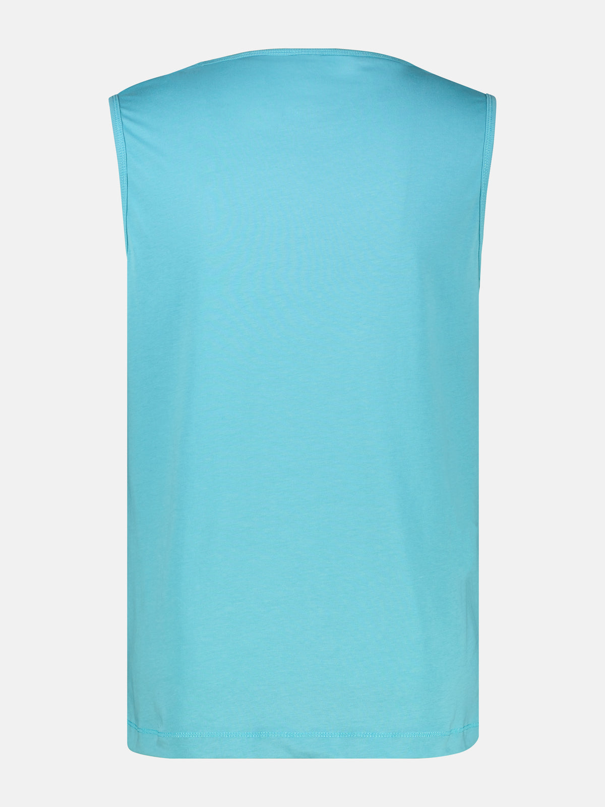 Sportliches Baumwoll-Tanktop mit O-Neck, große Größen - Tank Top