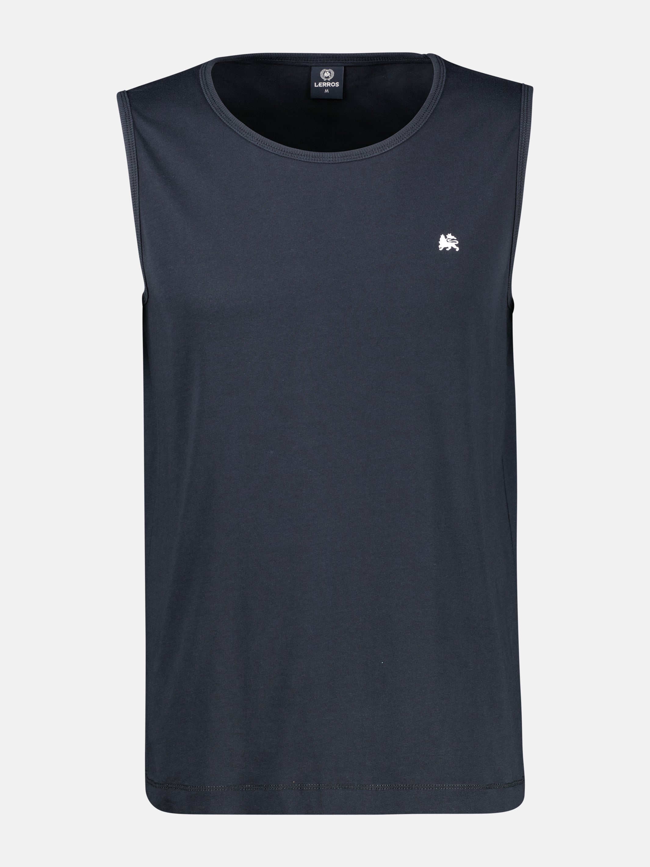 Sportliches Baumwoll-Tanktop mit O-Neck, große Größen - Tank Top