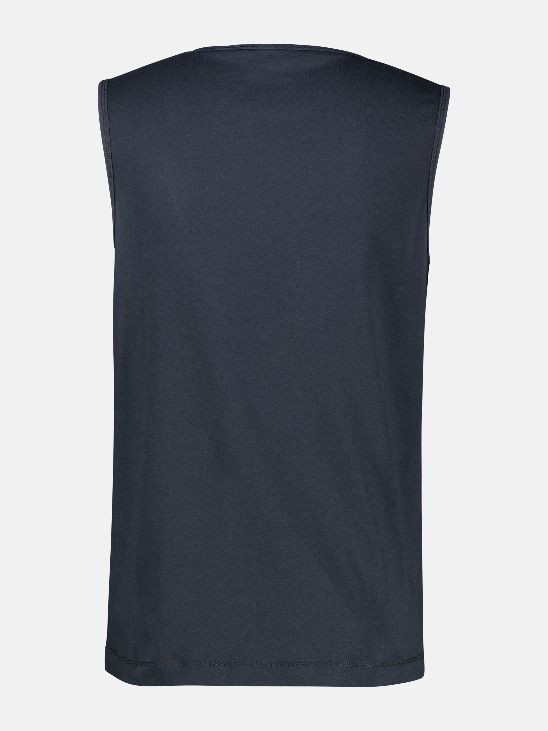 Sportliches Baumwoll-Tanktop mit O-Neck, große Größen - Tank Top