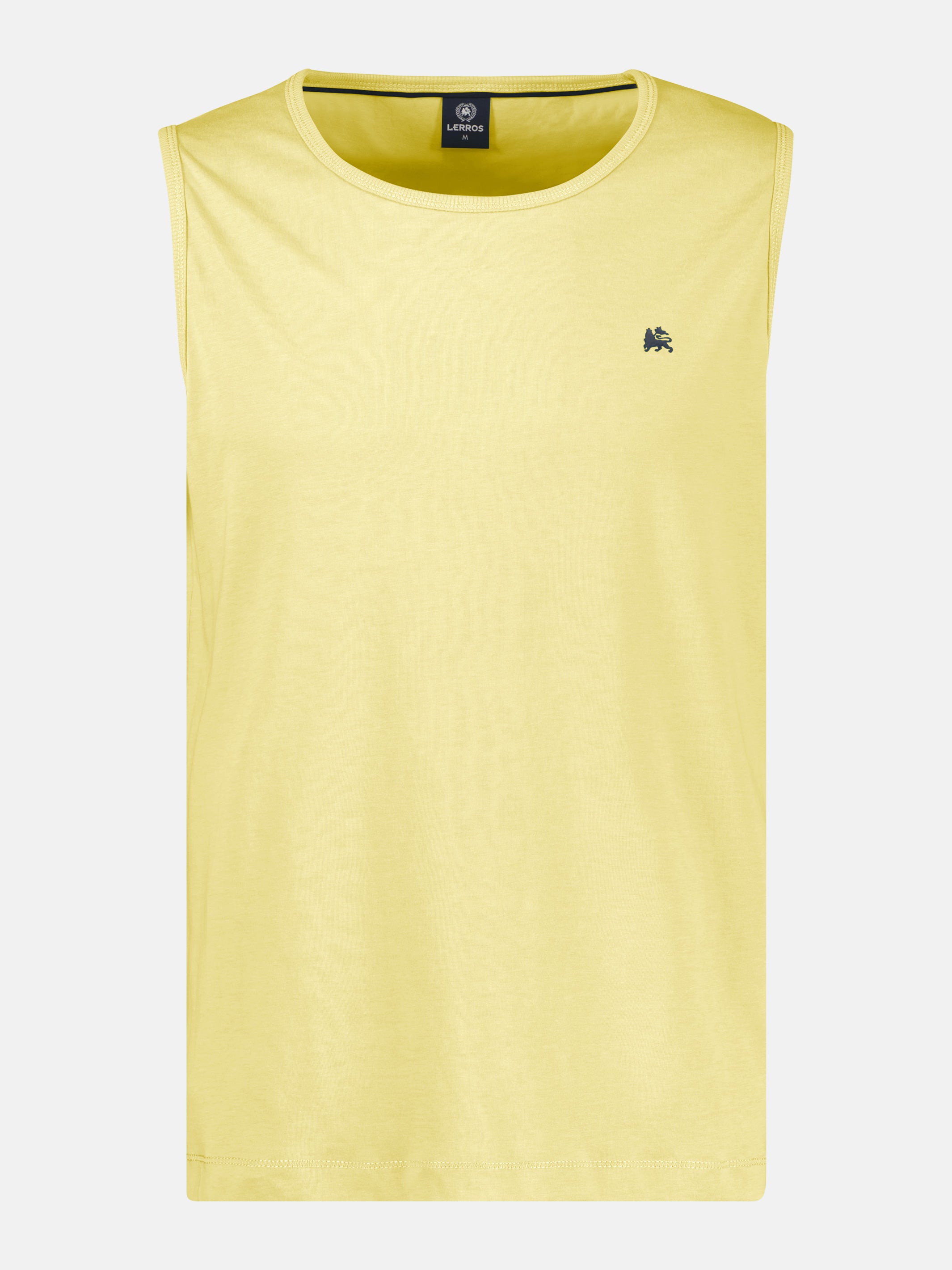 Sportliches Baumwoll-Tanktop mit O-Neck, große Größen - Tank Top
