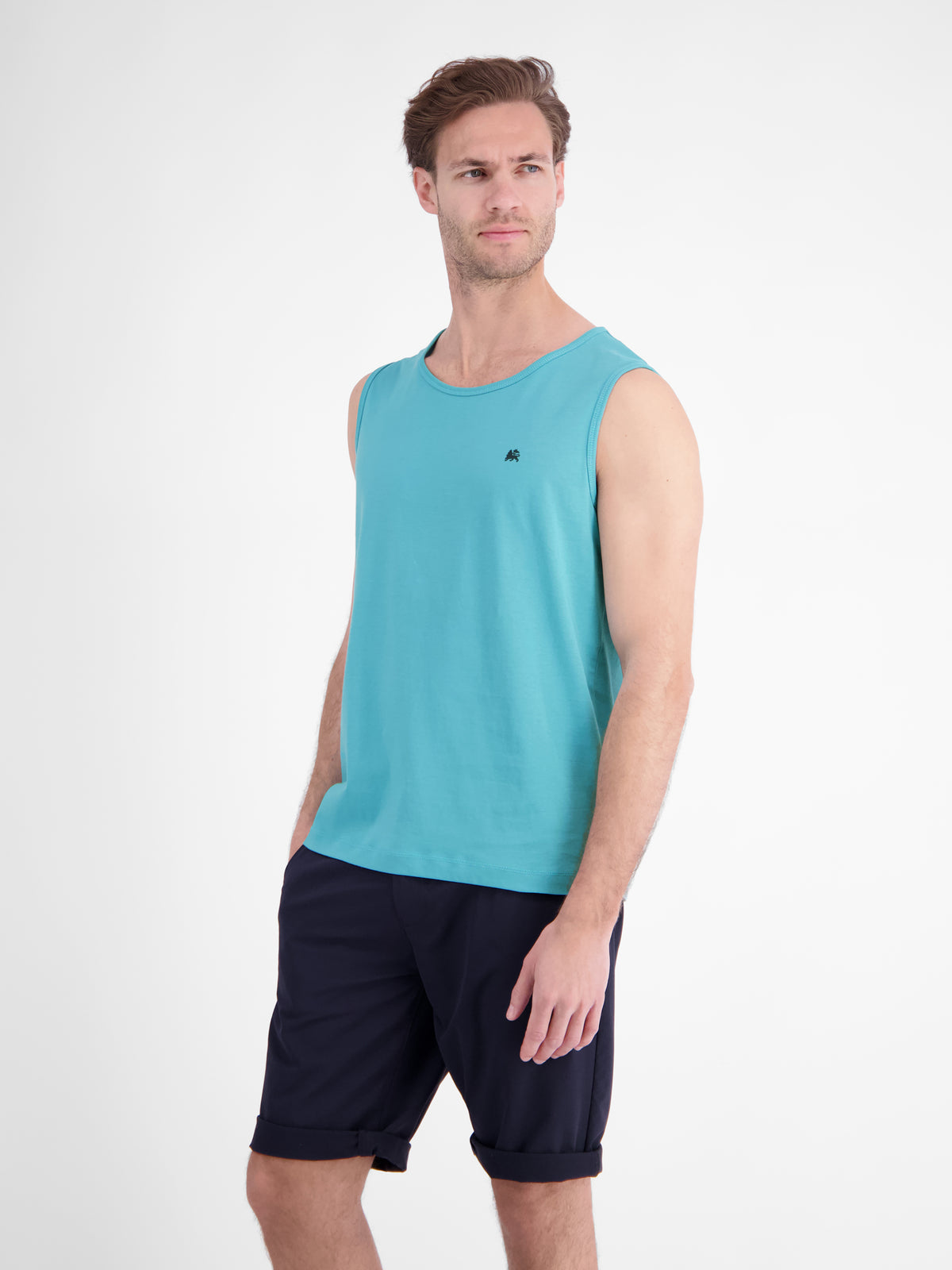 Sportliches Tanktop aus Baumwolle mit Rundhalskragen - Tank Top