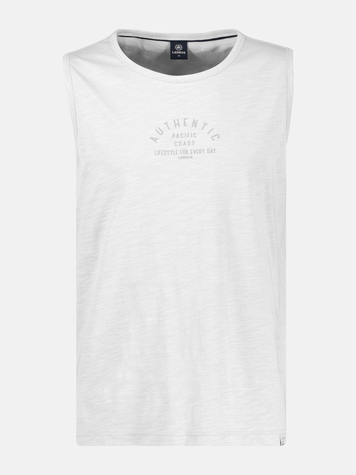 Luftiges Tanktop aus Baumwolle mit trendigem Slogan-Print - Tank Top