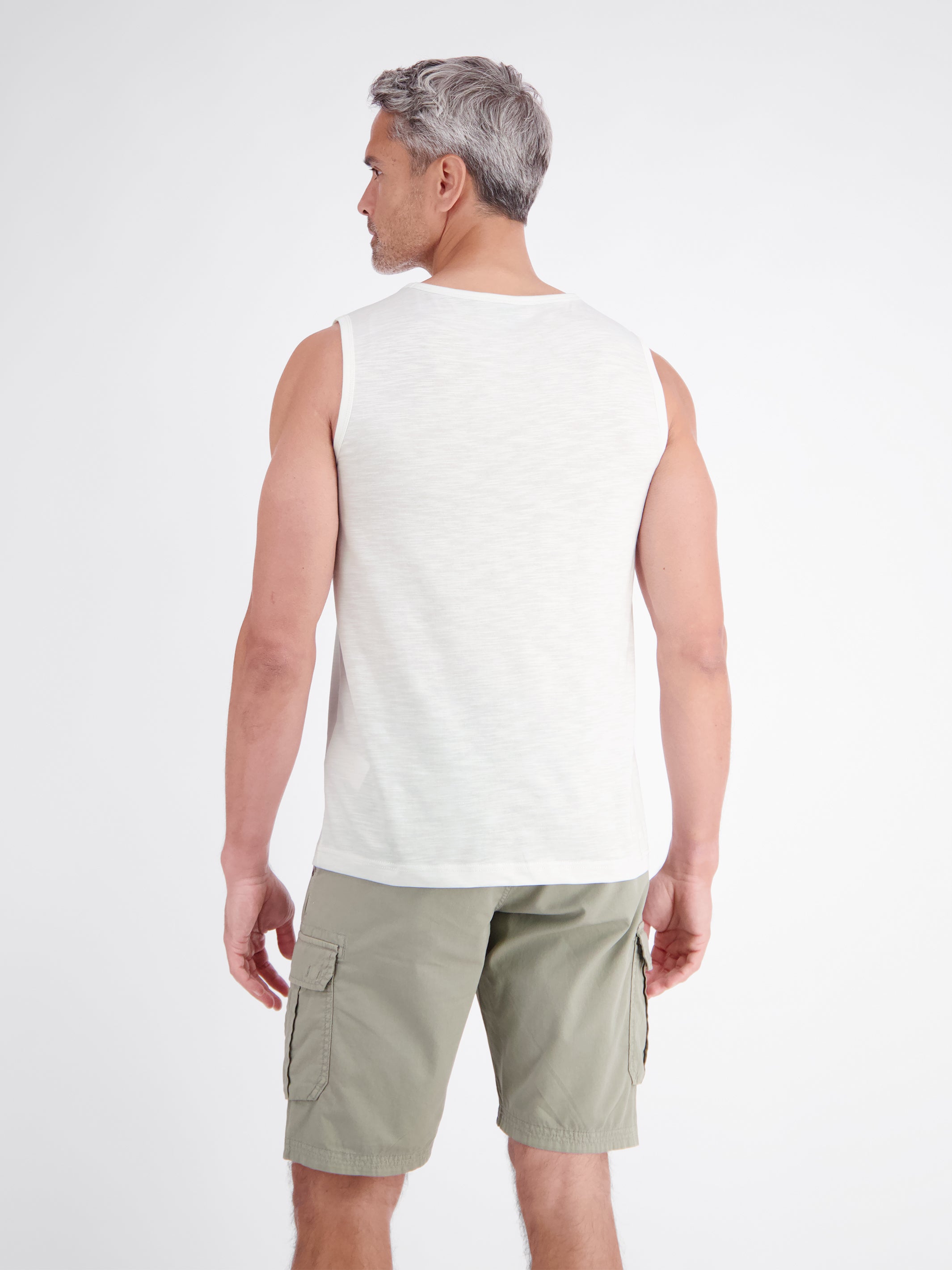 Luftiges Tanktop aus Baumwolle mit trendigem Slogan-Print