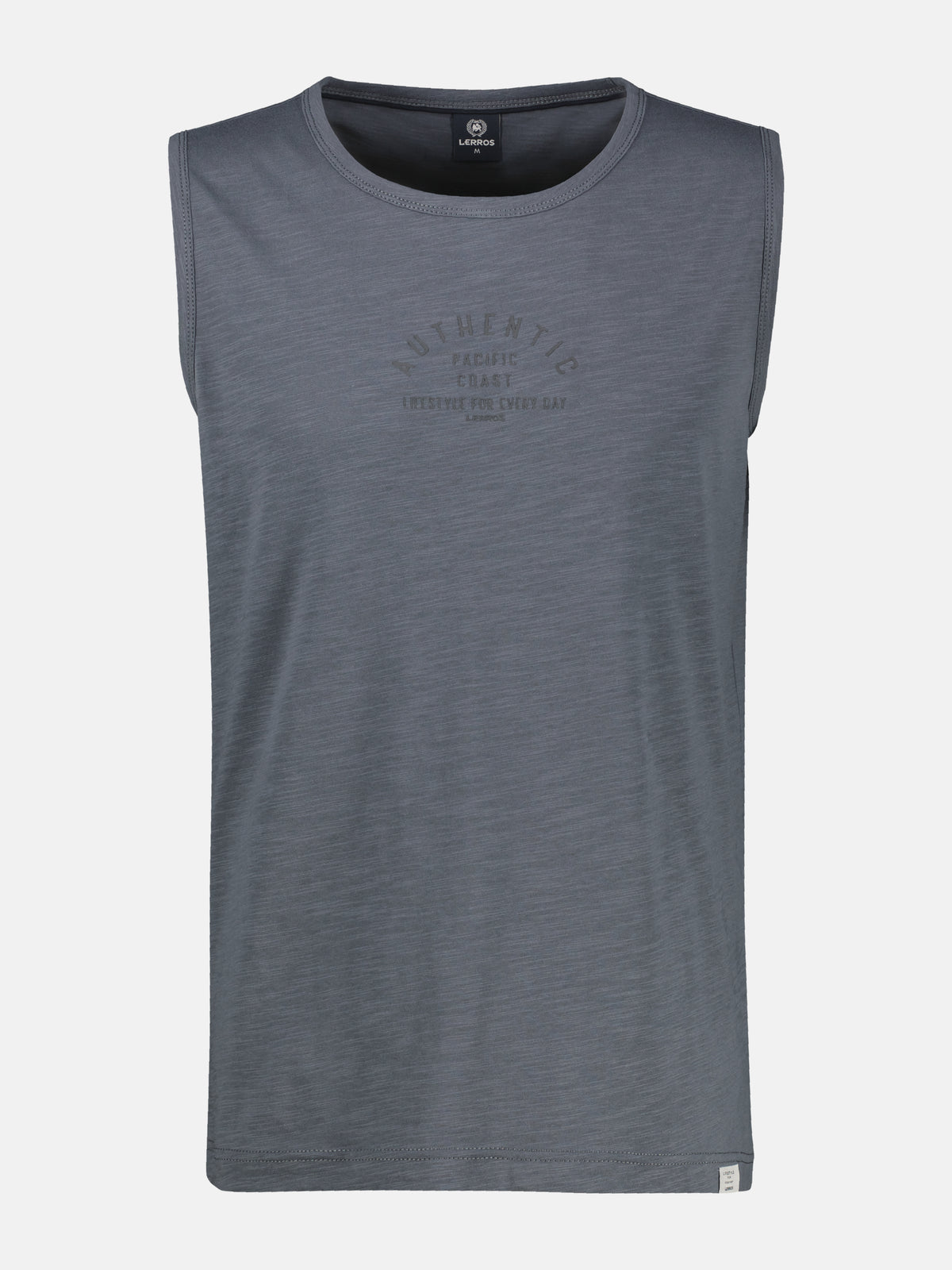 Luftiges Tanktop aus Baumwolle mit trendigem Slogan-Print - Tank Top