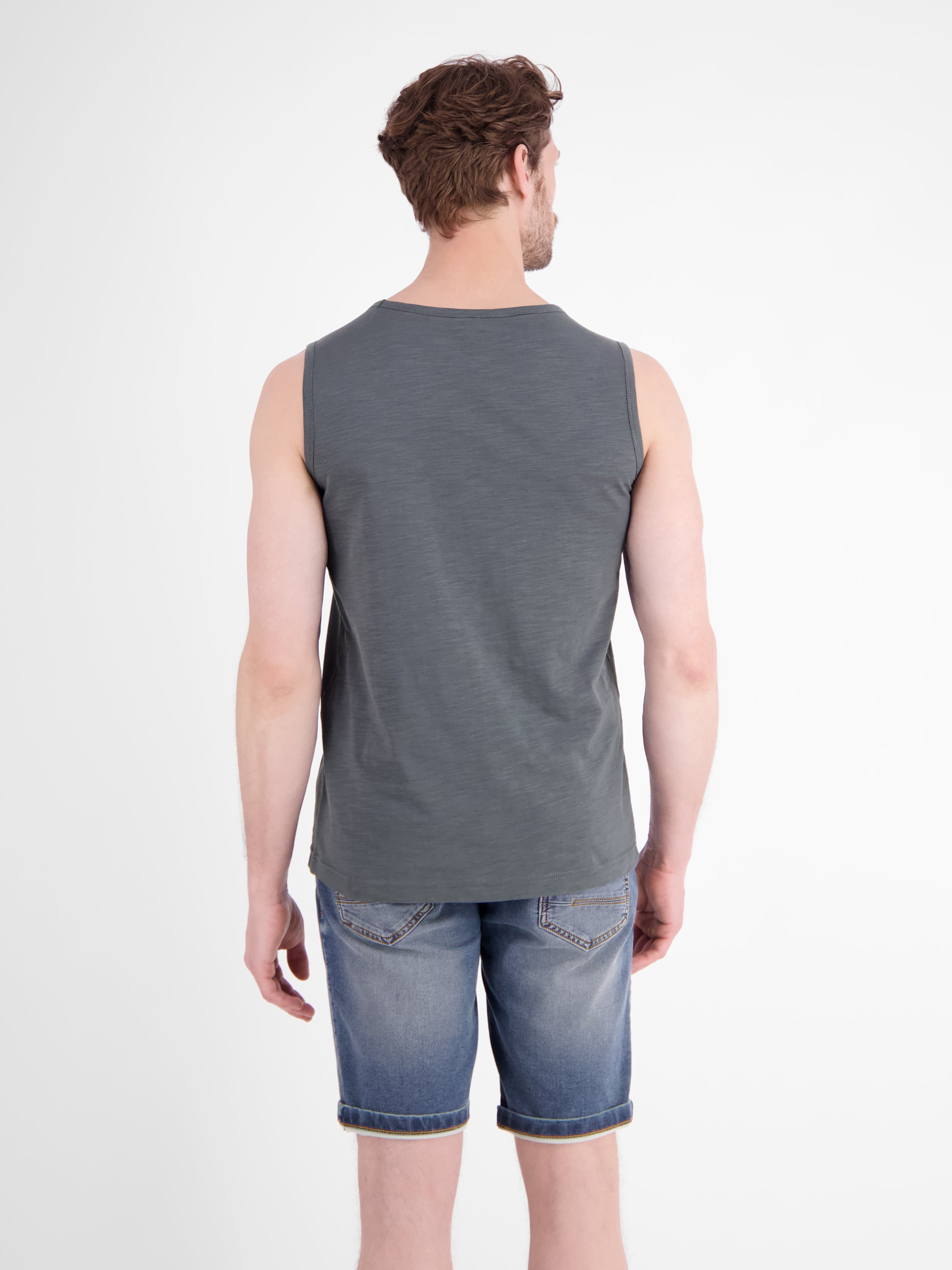 Luftiges Tanktop aus Baumwolle mit trendigem Slogan-Print - Tank Top