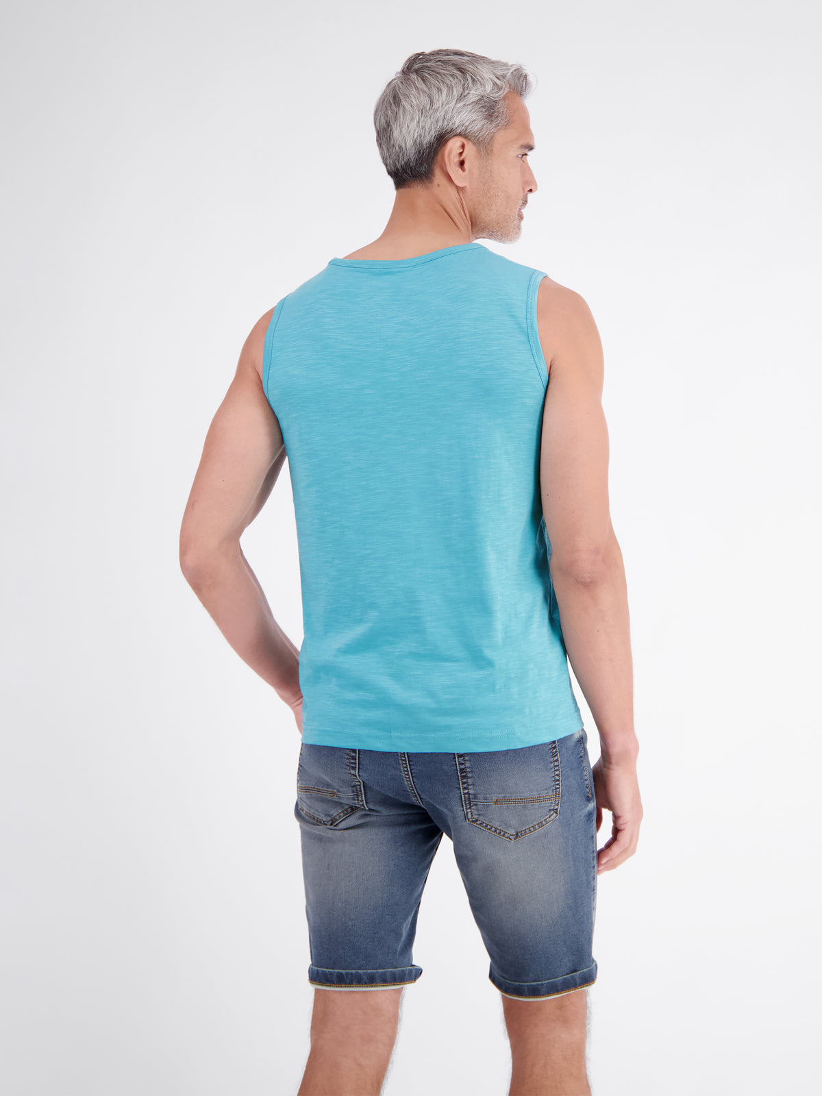Luftiges Tanktop aus Baumwolle mit trendigem Slogan-Print