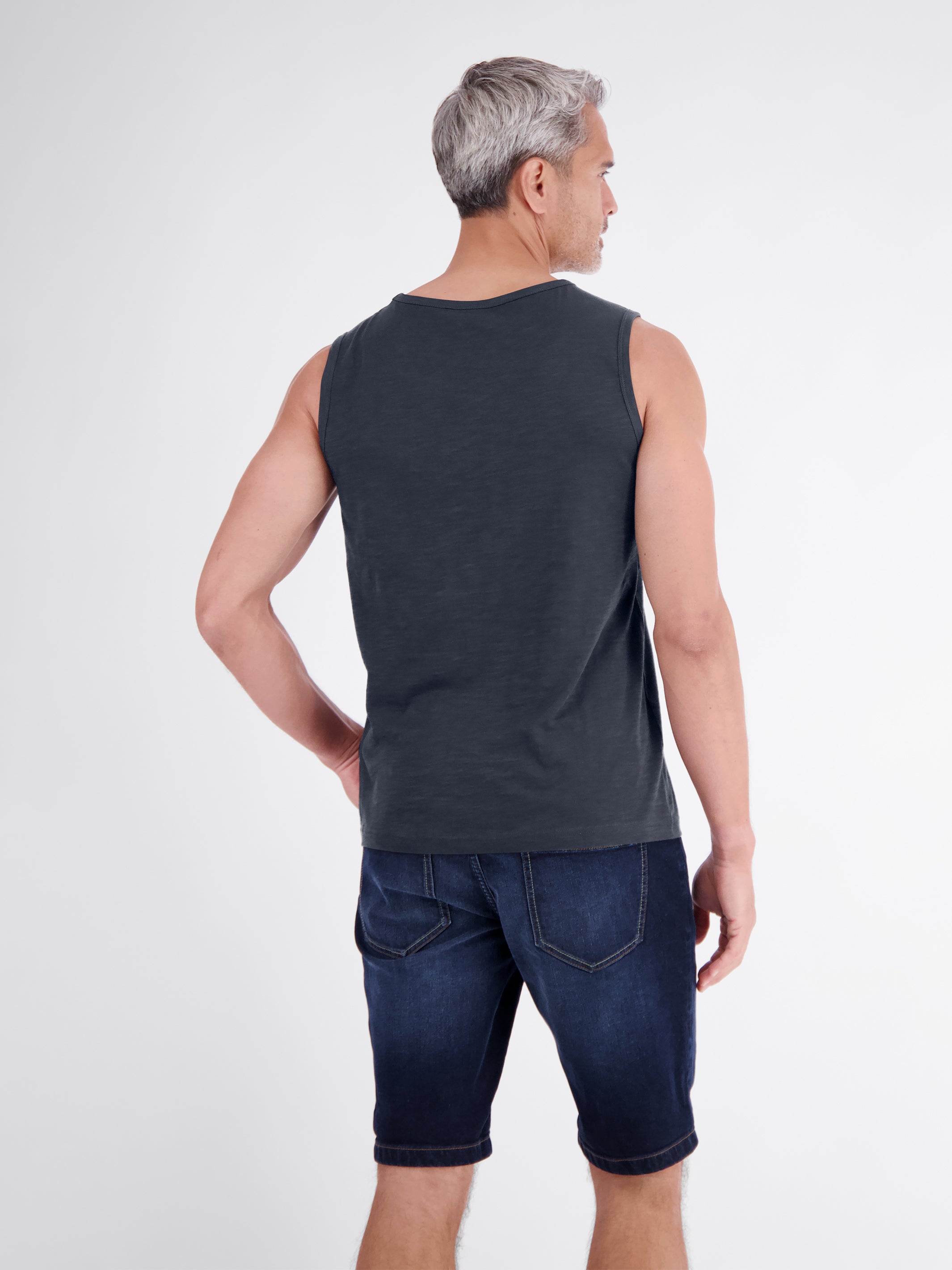 Luftiges Tanktop aus Baumwolle mit trendigem Slogan-Print