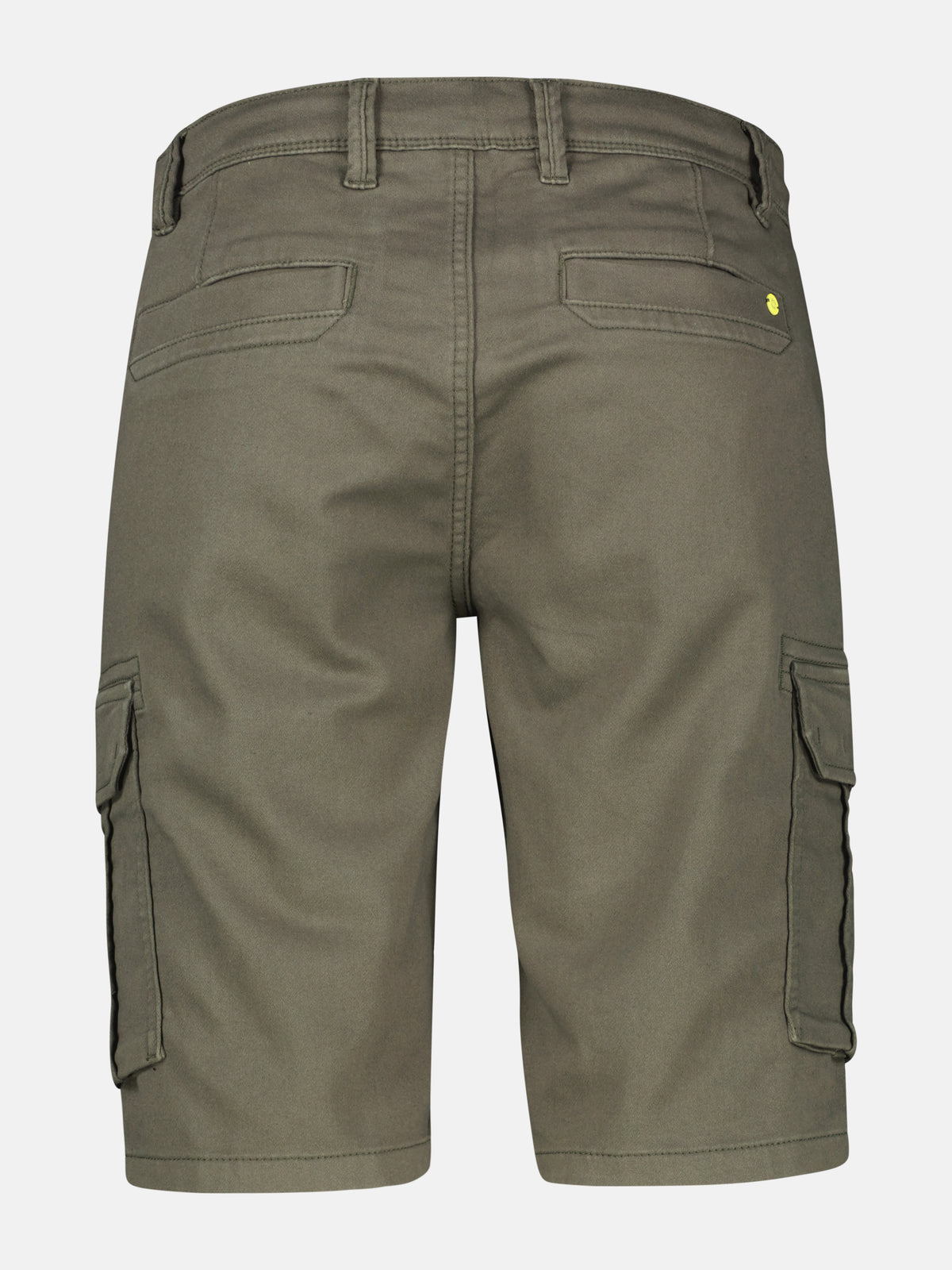Maskuline Cargo-Bermuda mit Tunnelzug und Gürtelschlaufen - Cargo Shorts