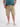 Sporty Nylon-Blend Chino Shorts in Plus Sizes