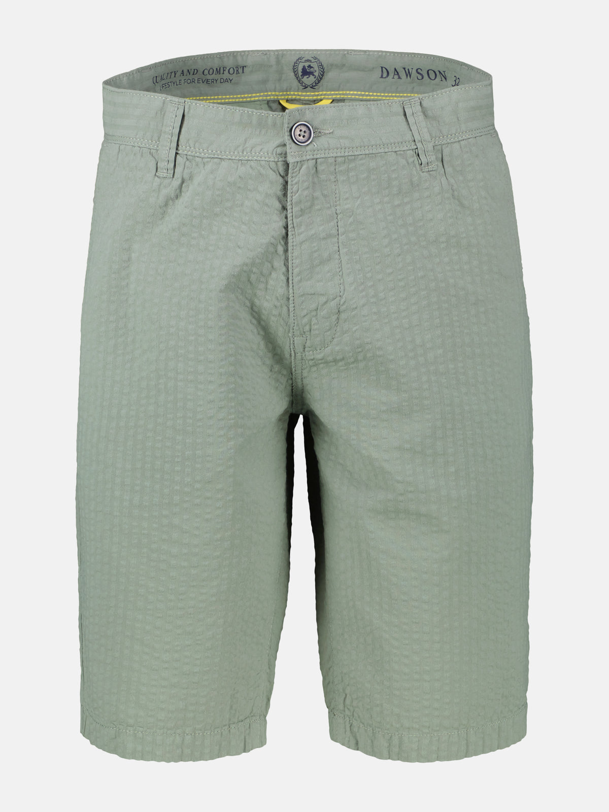 Chino-Shorts aus Baumwolle in leichter Seersucker-Qualität - Chino Shorts