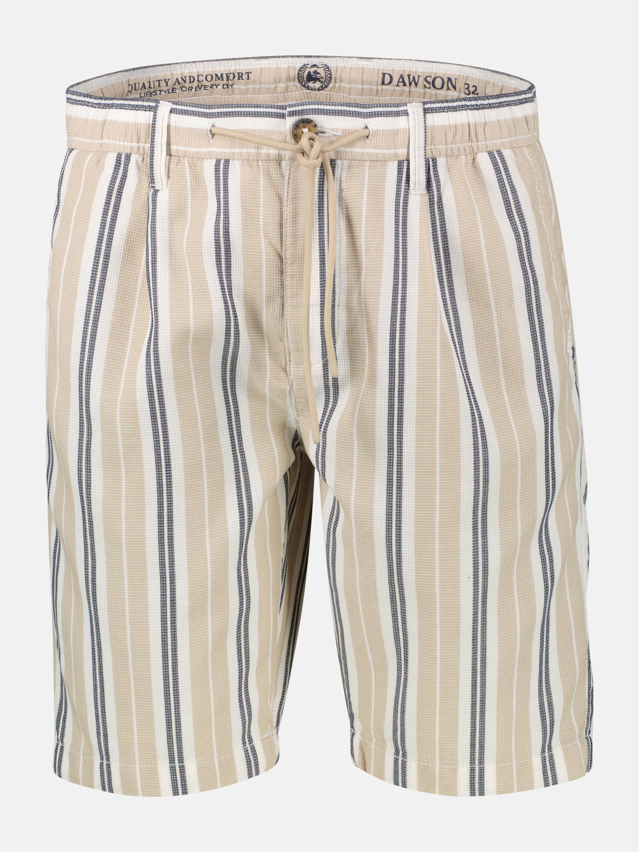 Chino-Shorts aus Baumwolle mit modischem Streifenmuster - Chino Shorts
