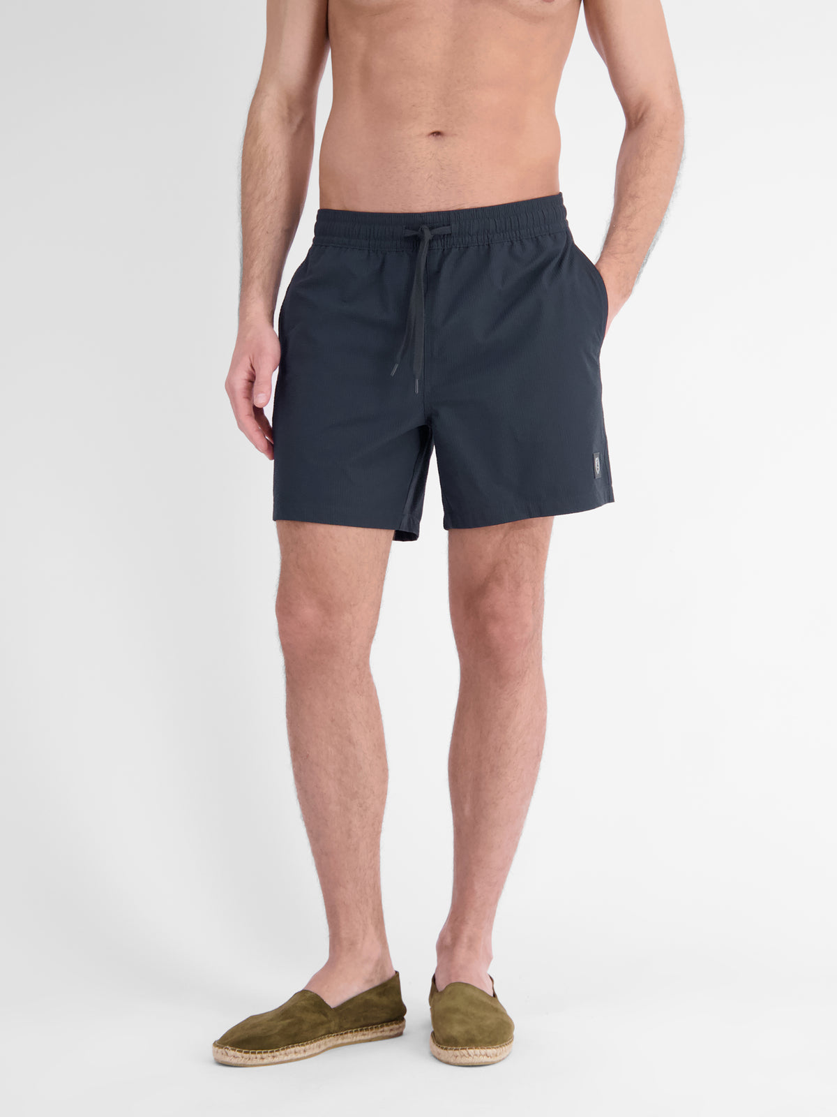 Sportive Schwimmshorts für Herren mit Tunnelzugbund - Badehose