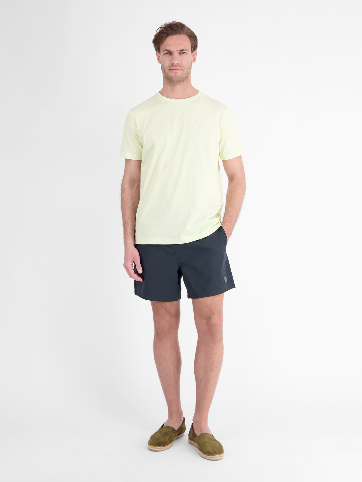 Sportive Schwimmshorts für Herren mit Tunnelzugbund - Badehose
