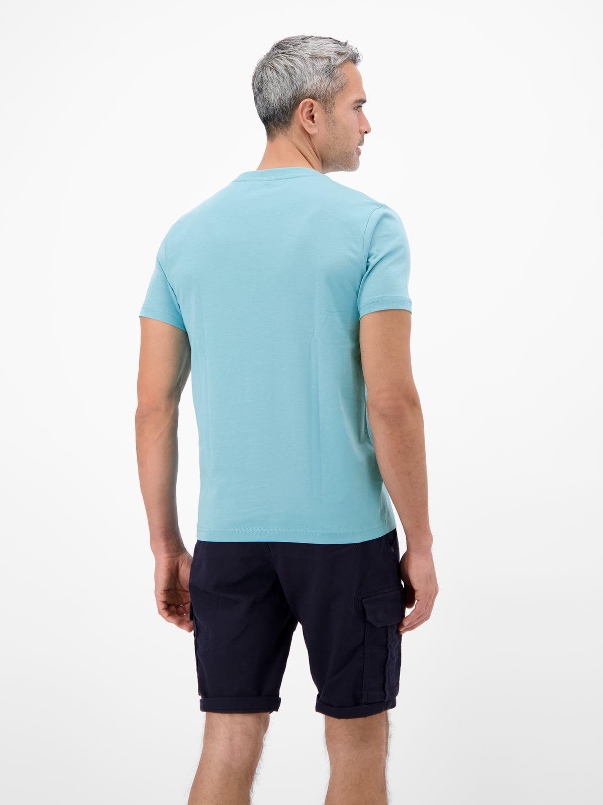 Baumwoll T-Shirt mit Motiv-Print und bequemem Rundkragen - T-Shirt Rundhals