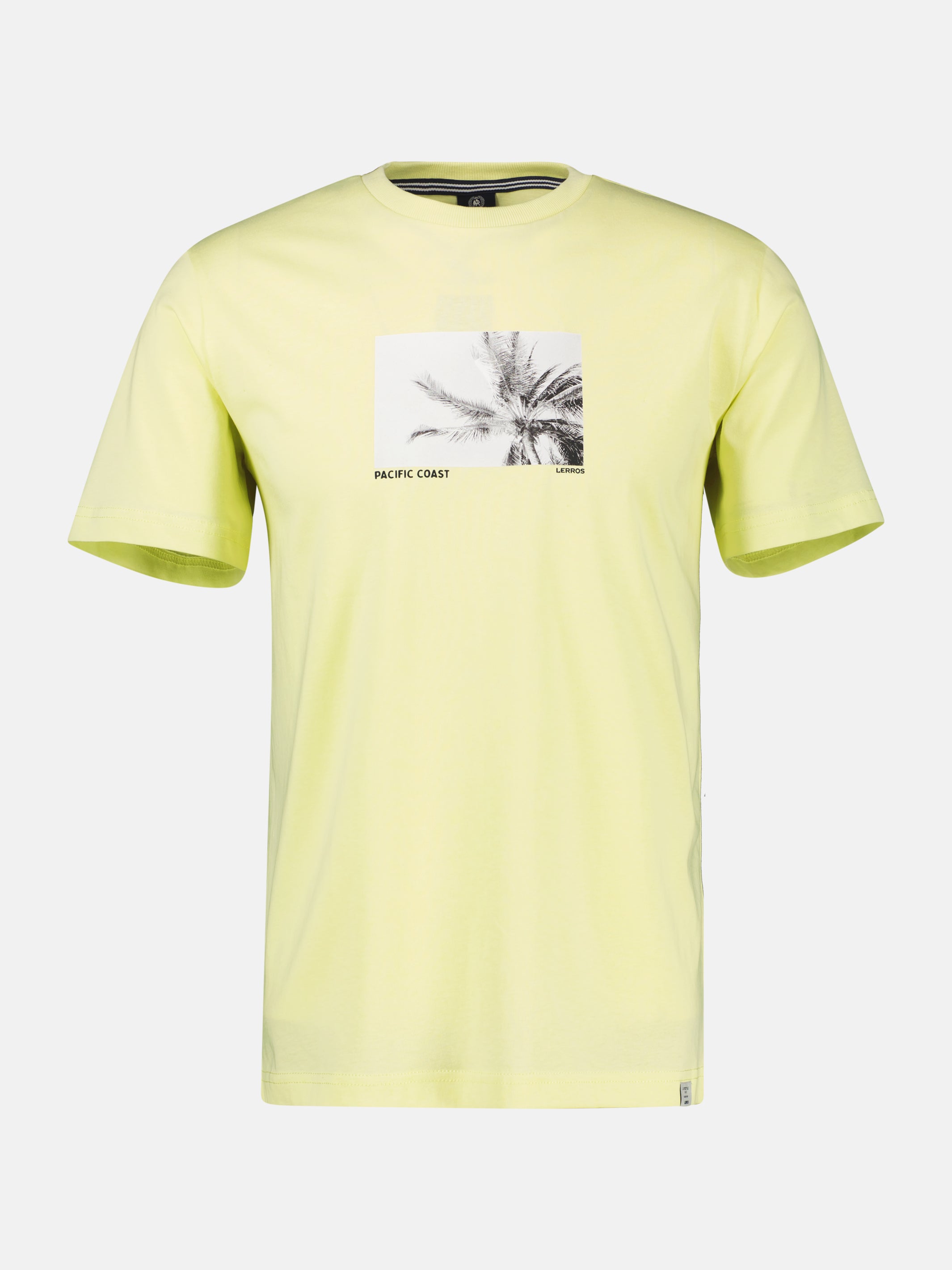 Baumwoll T-Shirt mit Motiv-Print und bequemem Rundkragen - T-Shirt Rundhals
