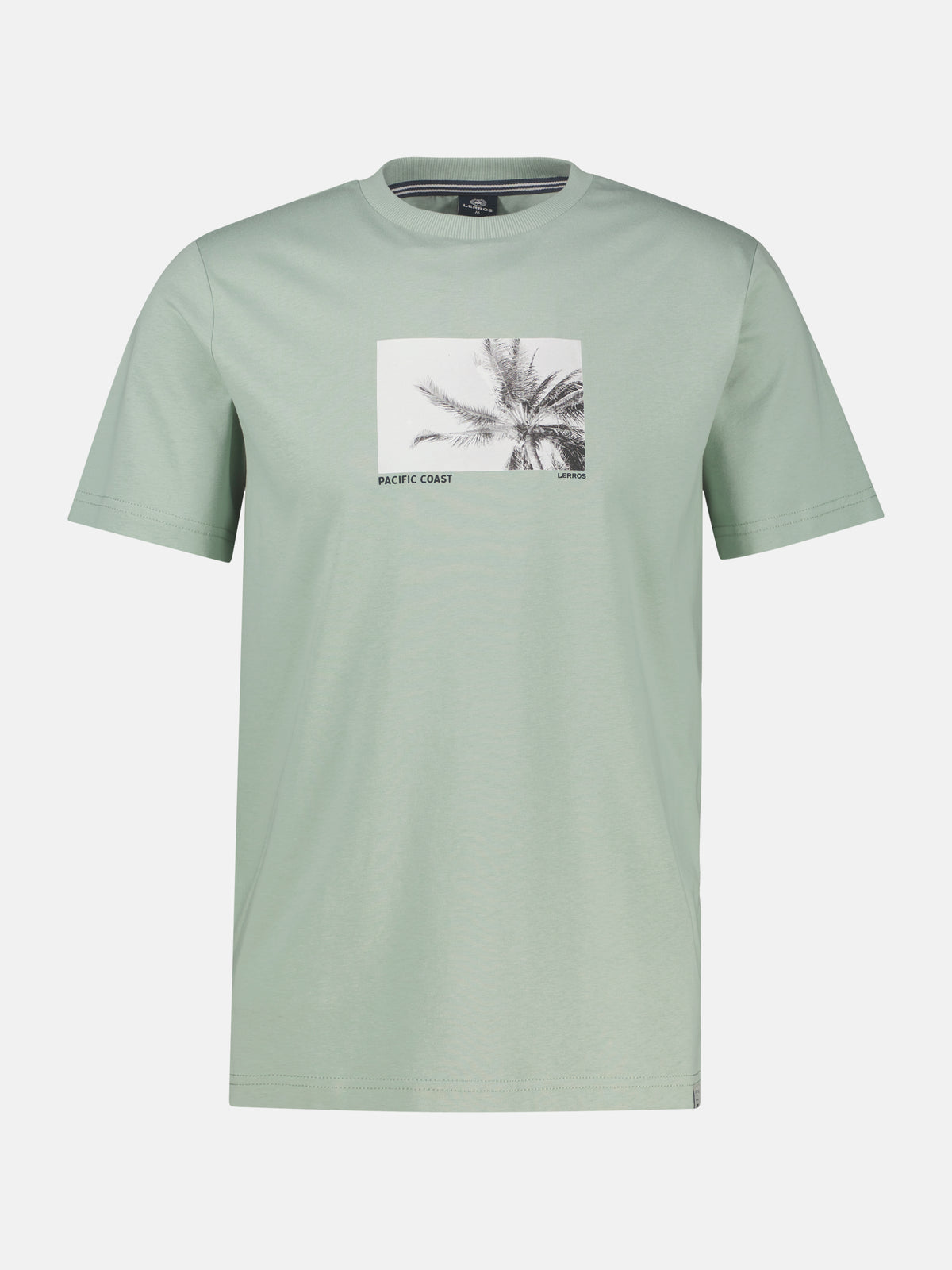 Baumwoll T-Shirt mit Motiv-Print und bequemem Rundkragen - T-Shirt Rundhals