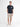 Lässiges, unifarbenes T-Shirt aus reiner Baumwolle mit Print - T-Shirt Rundhals
