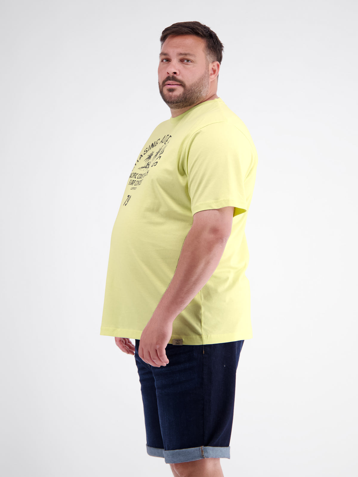 Cotton O-neck T-shirt for summer, plus sizes