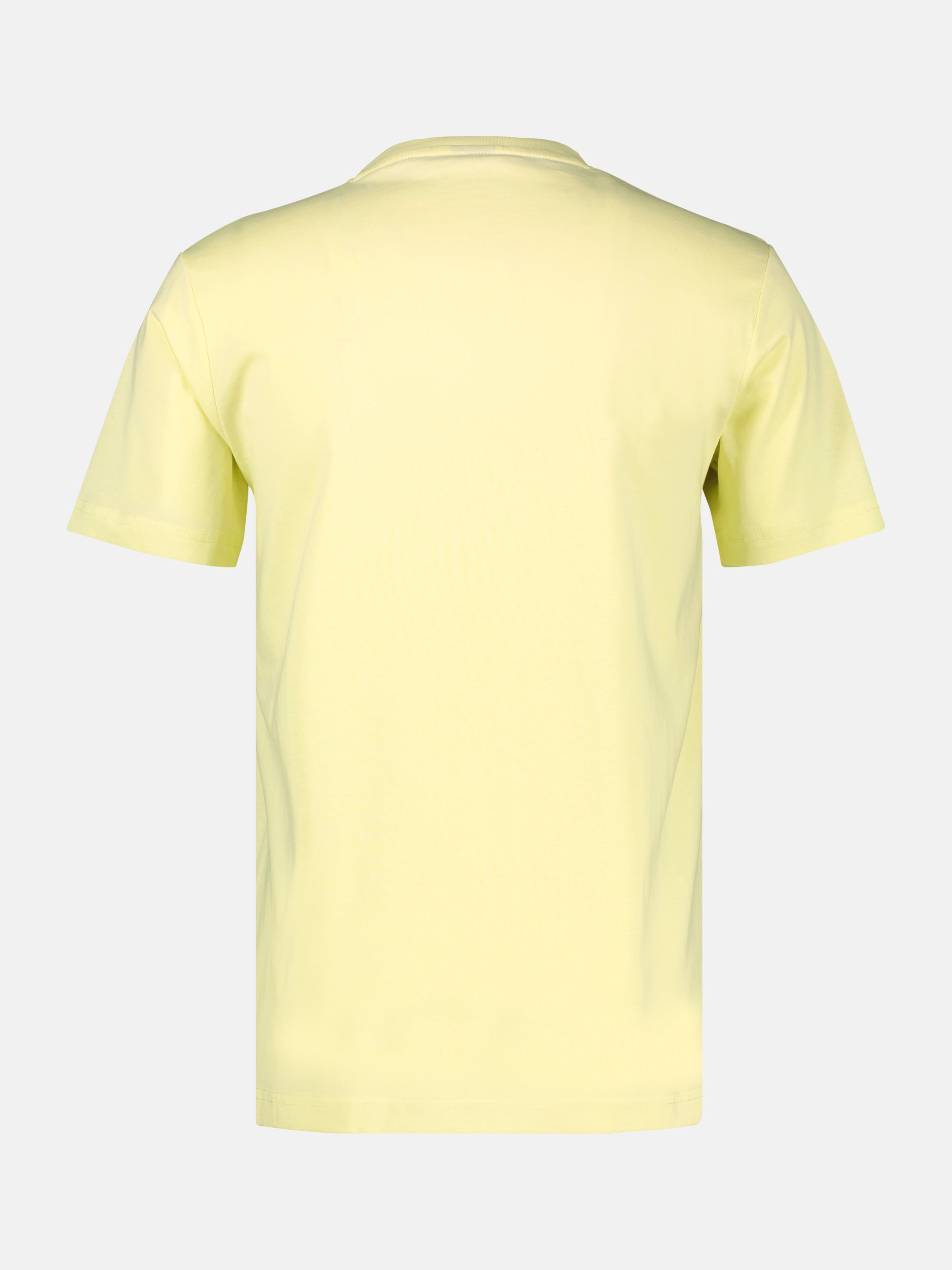 T-Shirt mit O-Neck aus softer Baumwolle mit Summervibe-Print - T-Shirt Rundhals