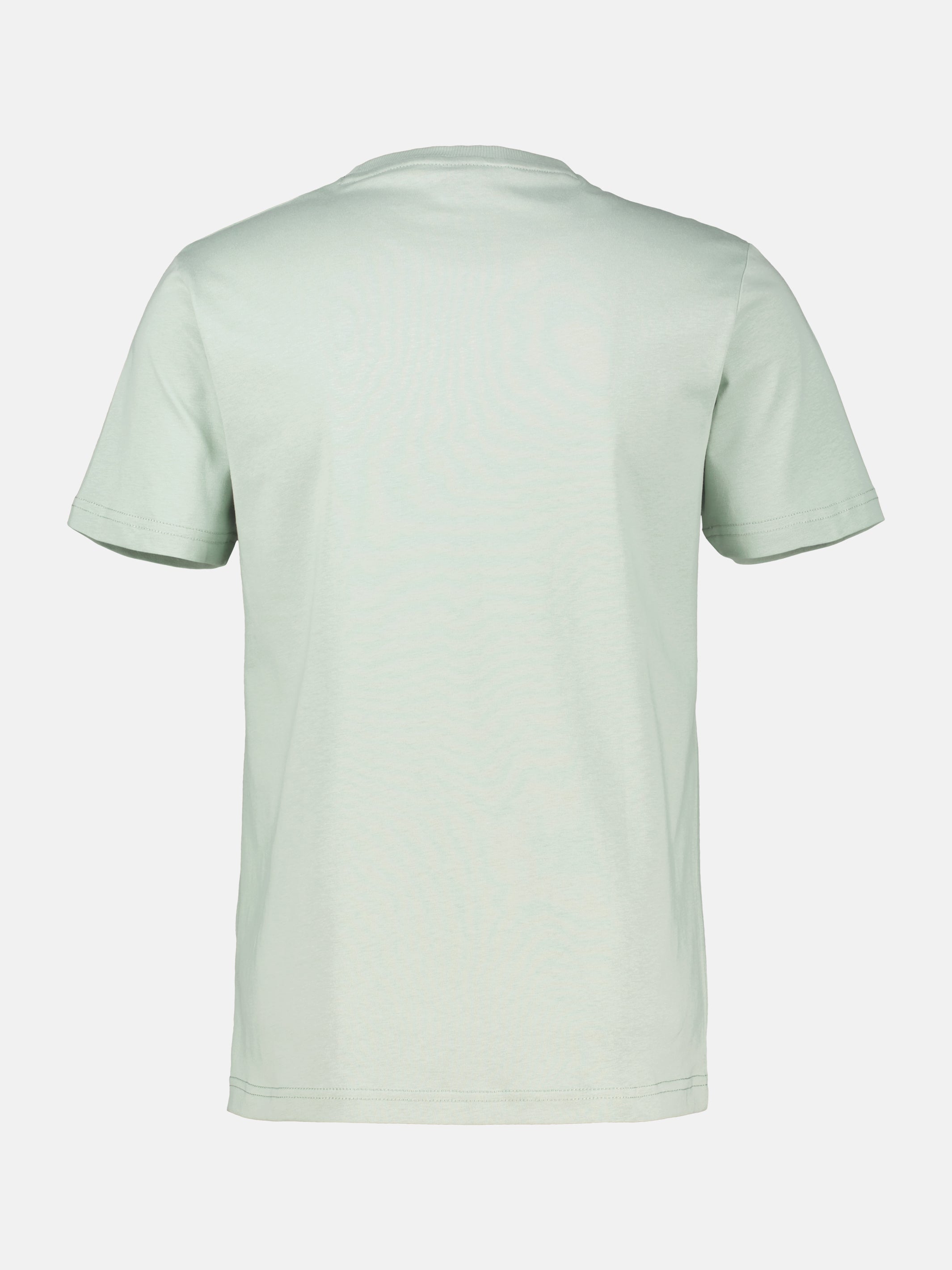 T-Shirt mit O-Neck aus softer Baumwolle mit Summervibe-Print - T-Shirt Rundhals