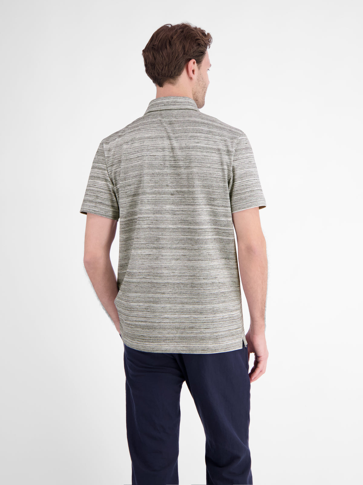 Polo aus leichtem Baumwollmischgewebe mit griffiger Haptik - Polo Shirt Kurzarm
