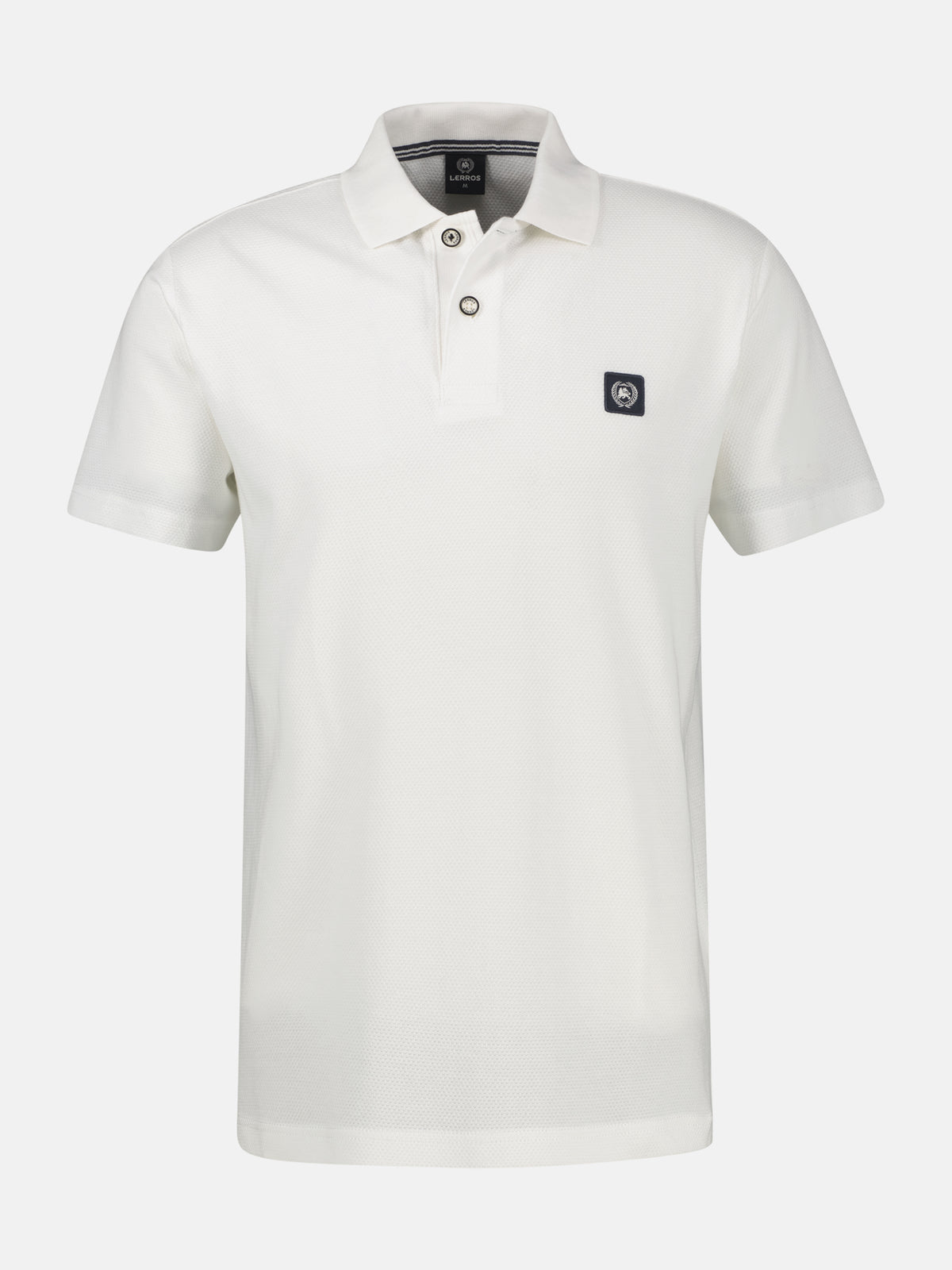 Maskulines Poloshirt aus Baumwolle mit griffiger Struktur - Polo Shirt Kurzarm