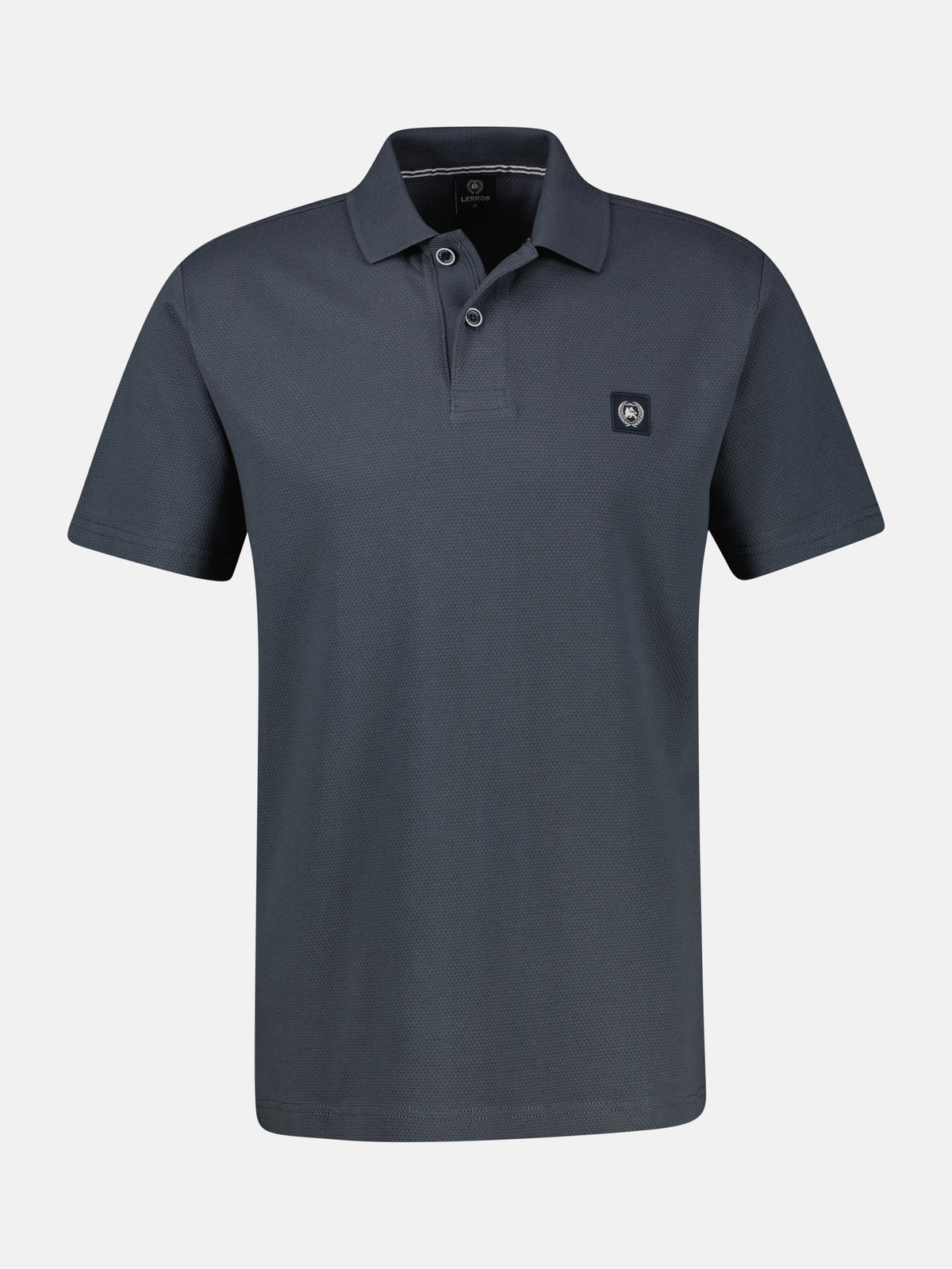 Maskulines Poloshirt aus Baumwolle mit griffiger Struktur - Polo Shirt Kurzarm