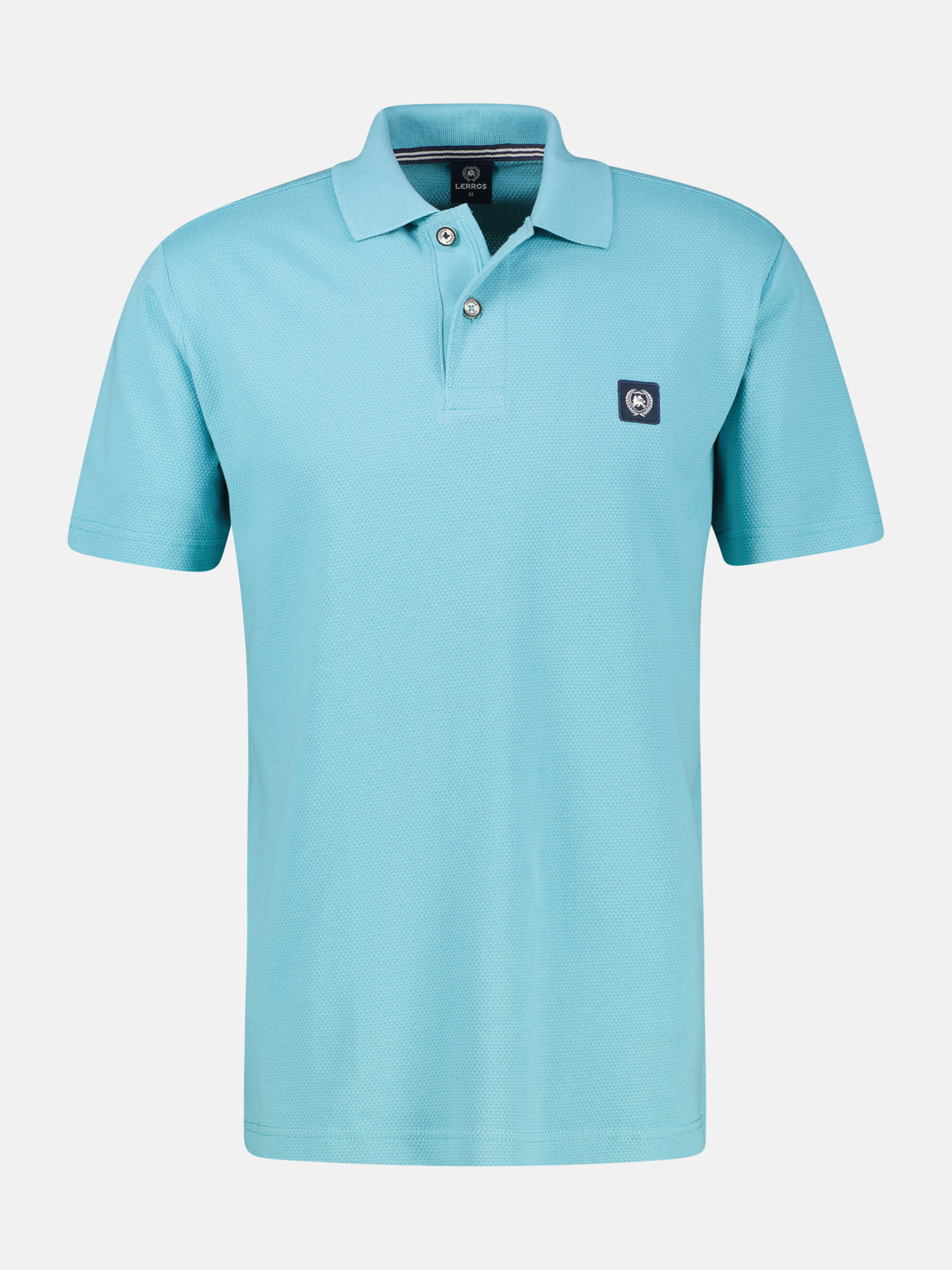 Maskulines Poloshirt aus Baumwolle mit griffiger Struktur - Polo Shirt Kurzarm