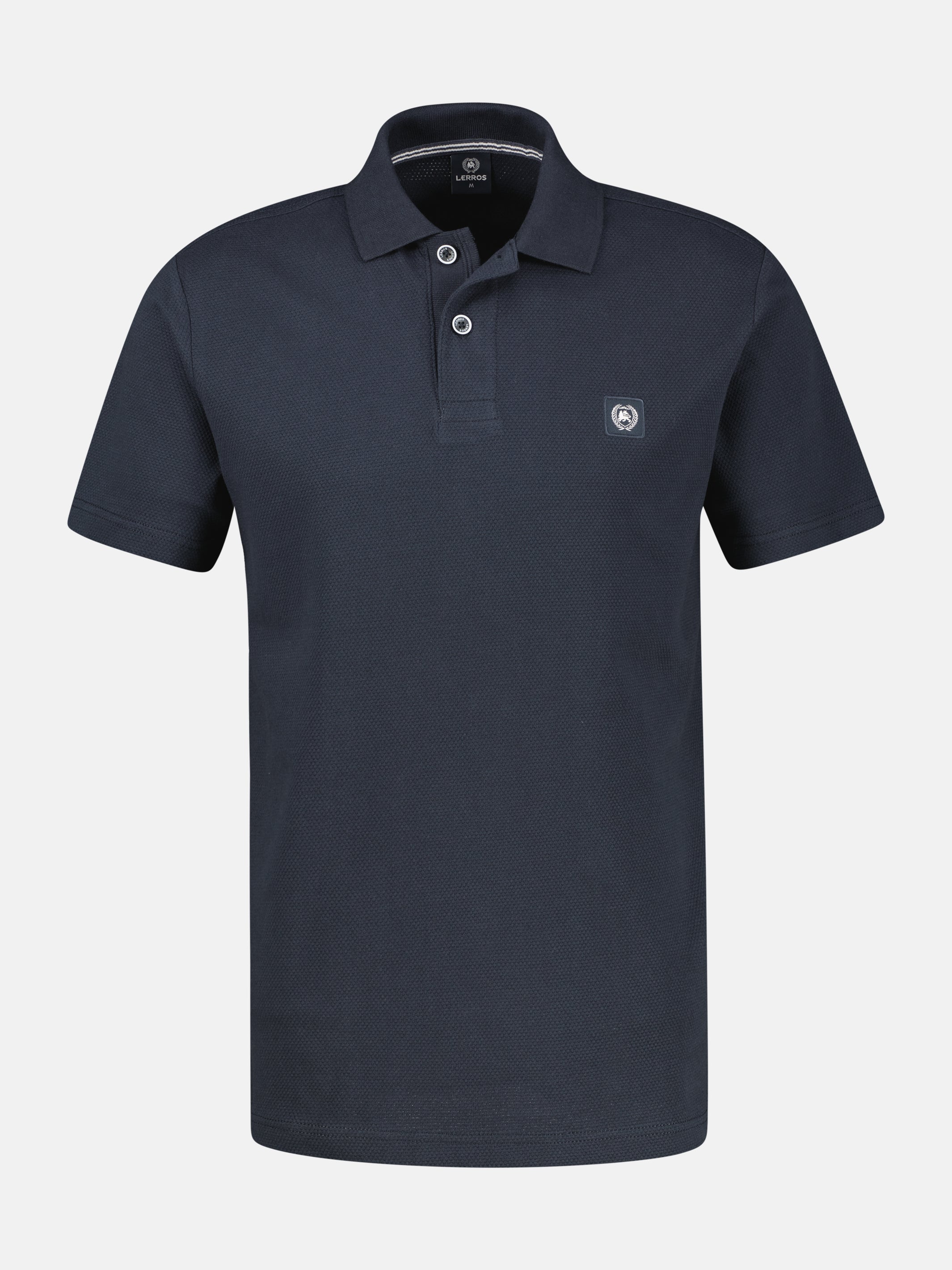 Maskulines Poloshirt aus Baumwolle mit griffiger Struktur - Polo Shirt Kurzarm