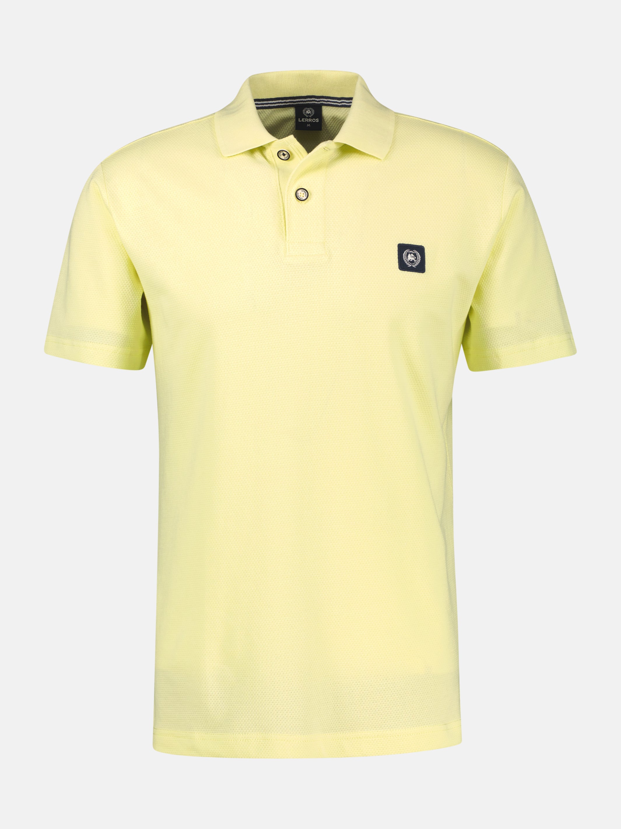 Maskulines Poloshirt aus Baumwolle mit griffiger Struktur - Polo Shirt Kurzarm
