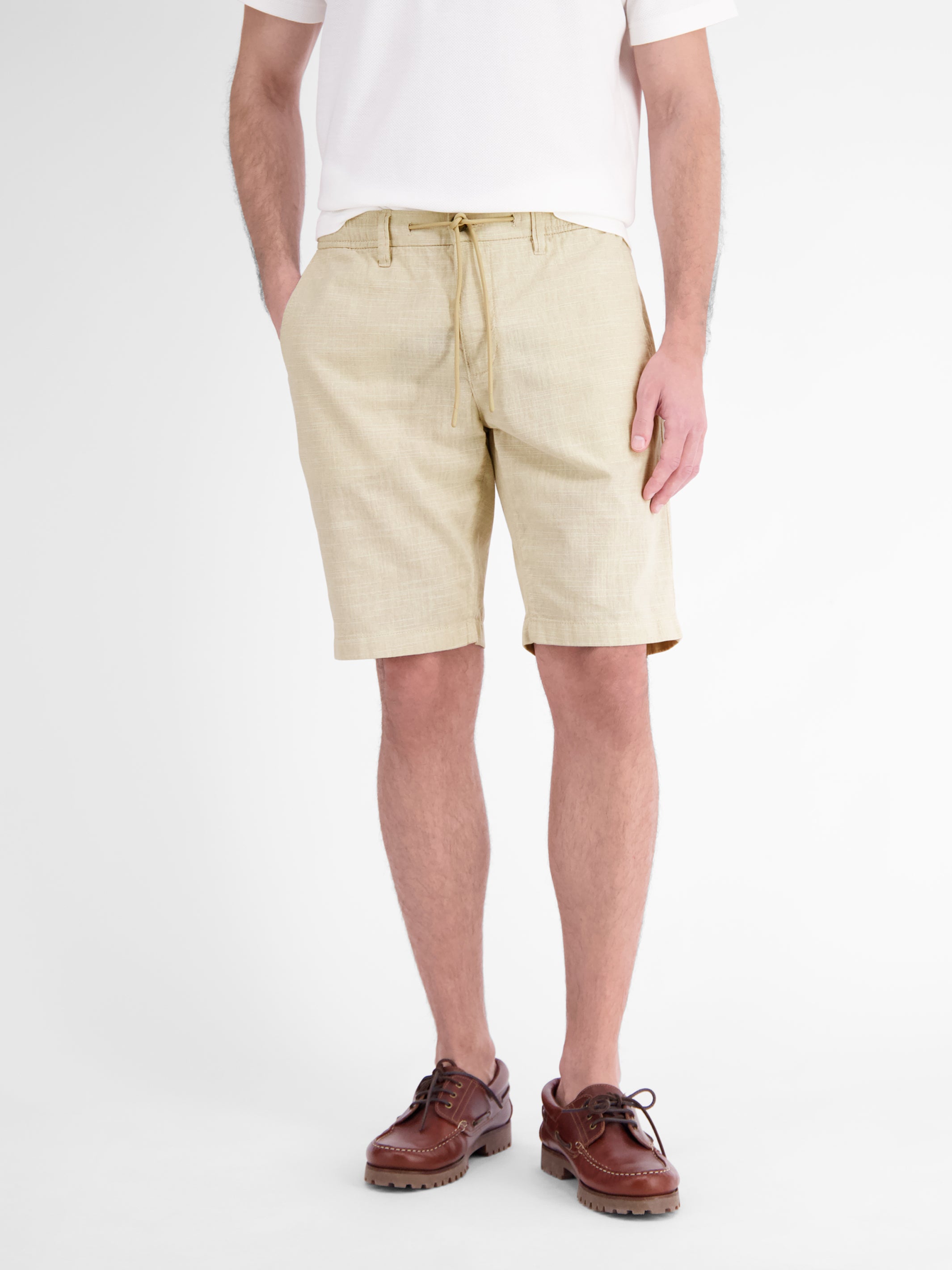 Sommerliche Chino-Shorts aus reiner Baumwolle mit Tunnelzug - Chino Shorts