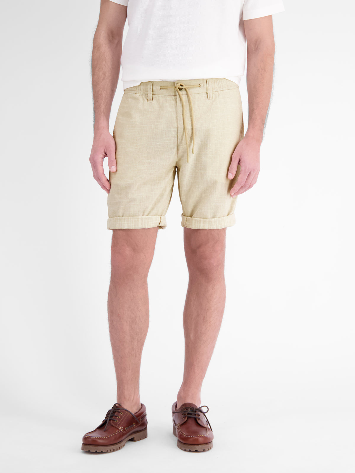 Sommerliche Chino-Shorts aus reiner Baumwolle mit Tunnelzug - Chino Shorts