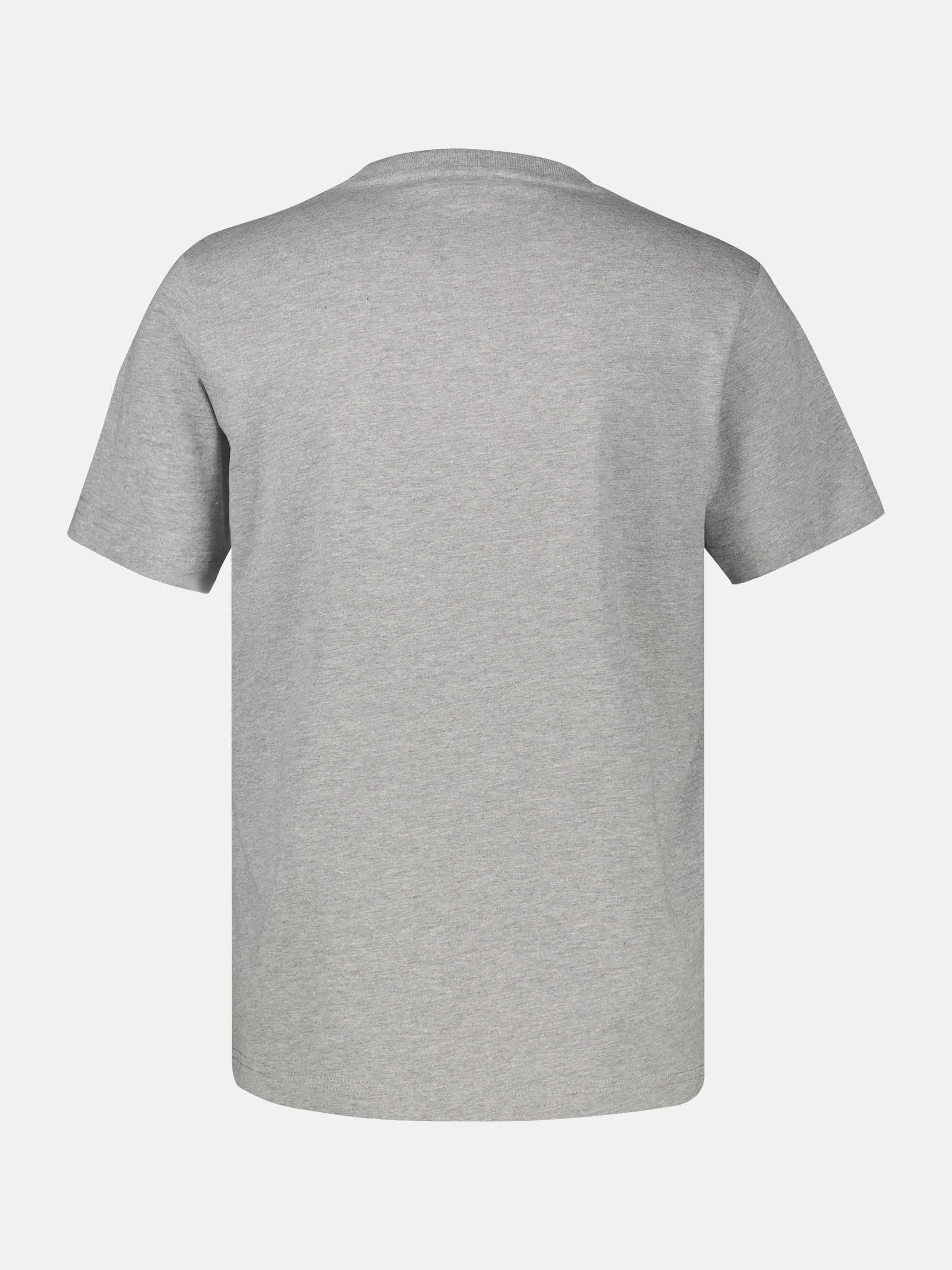 Cotton T-shirt with a casual logo print in plus sizes
