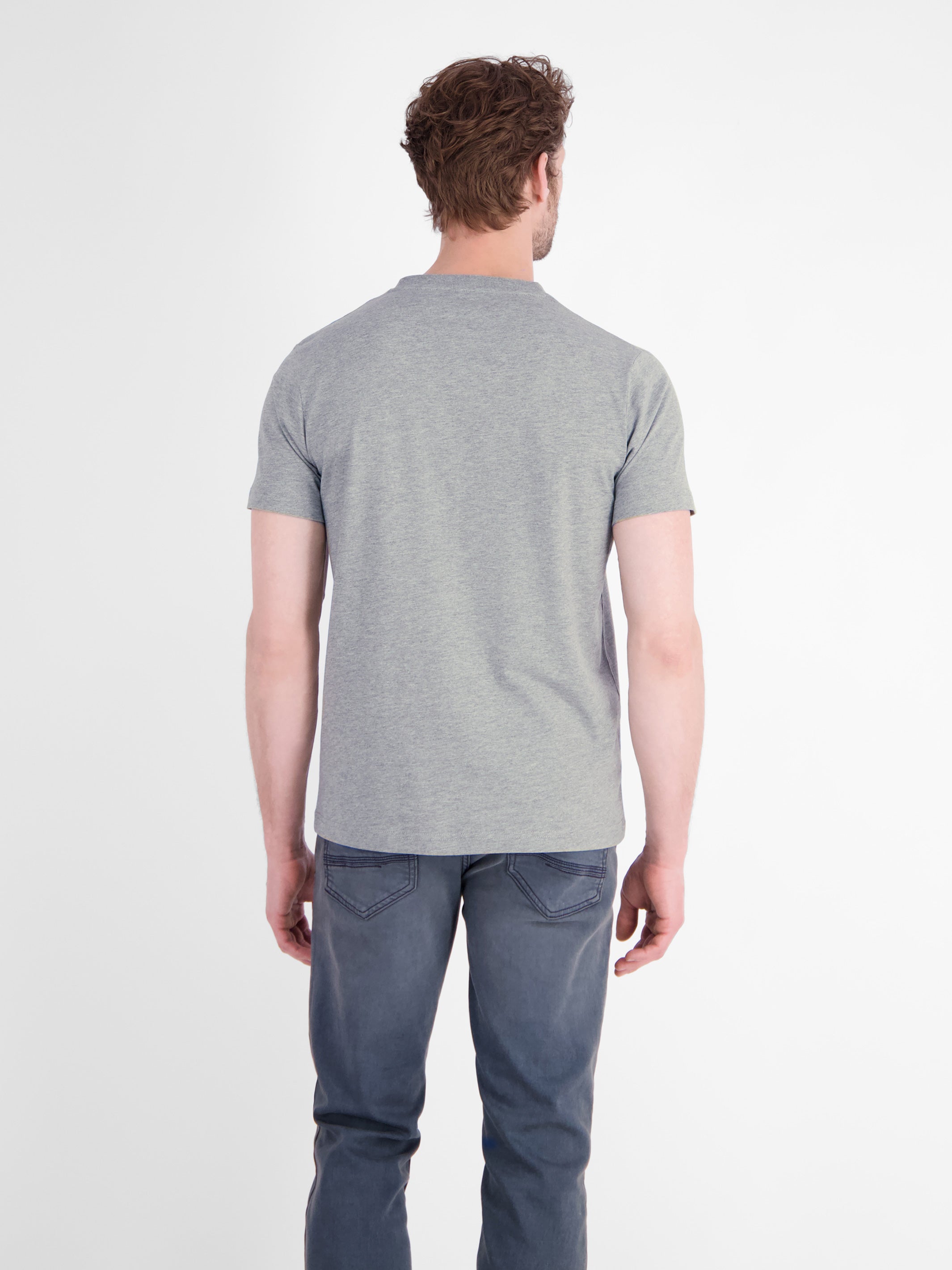 T-Shirt aus reiner Baumwolle mit lässigem Slogan-Print