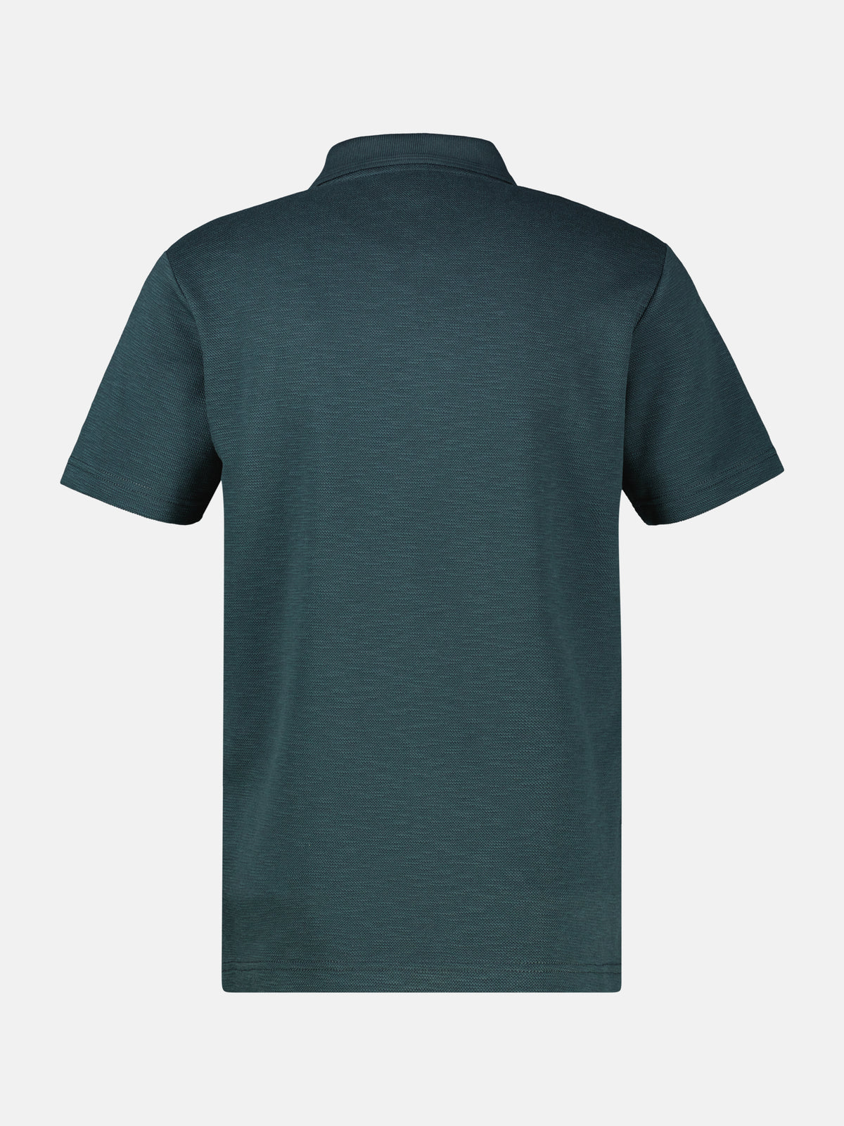 Poloshirt in trendigen Farben mit Flachstrickkragen